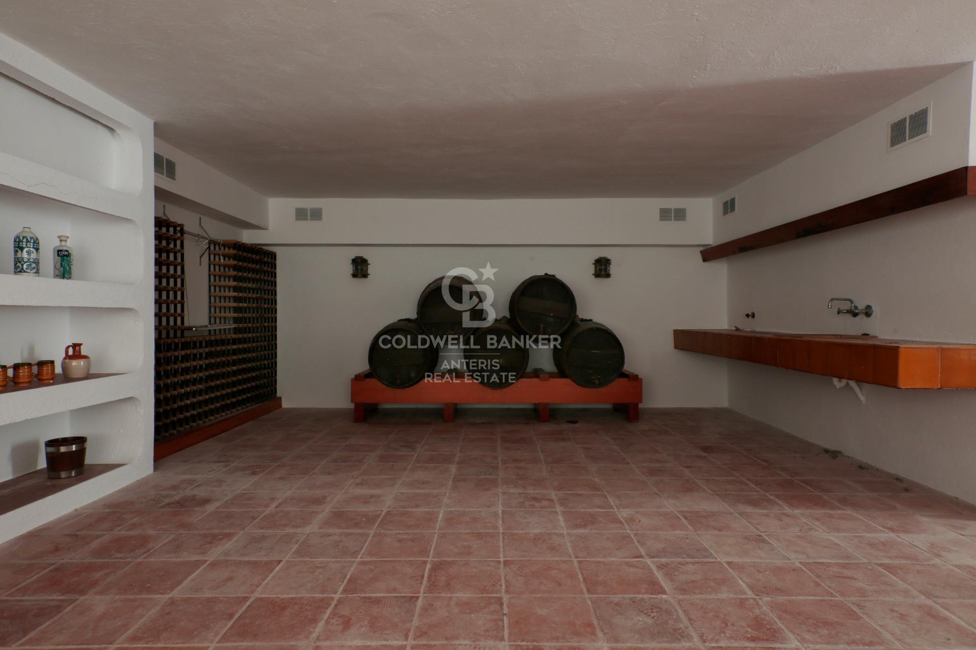 Villa privada con pista de squash