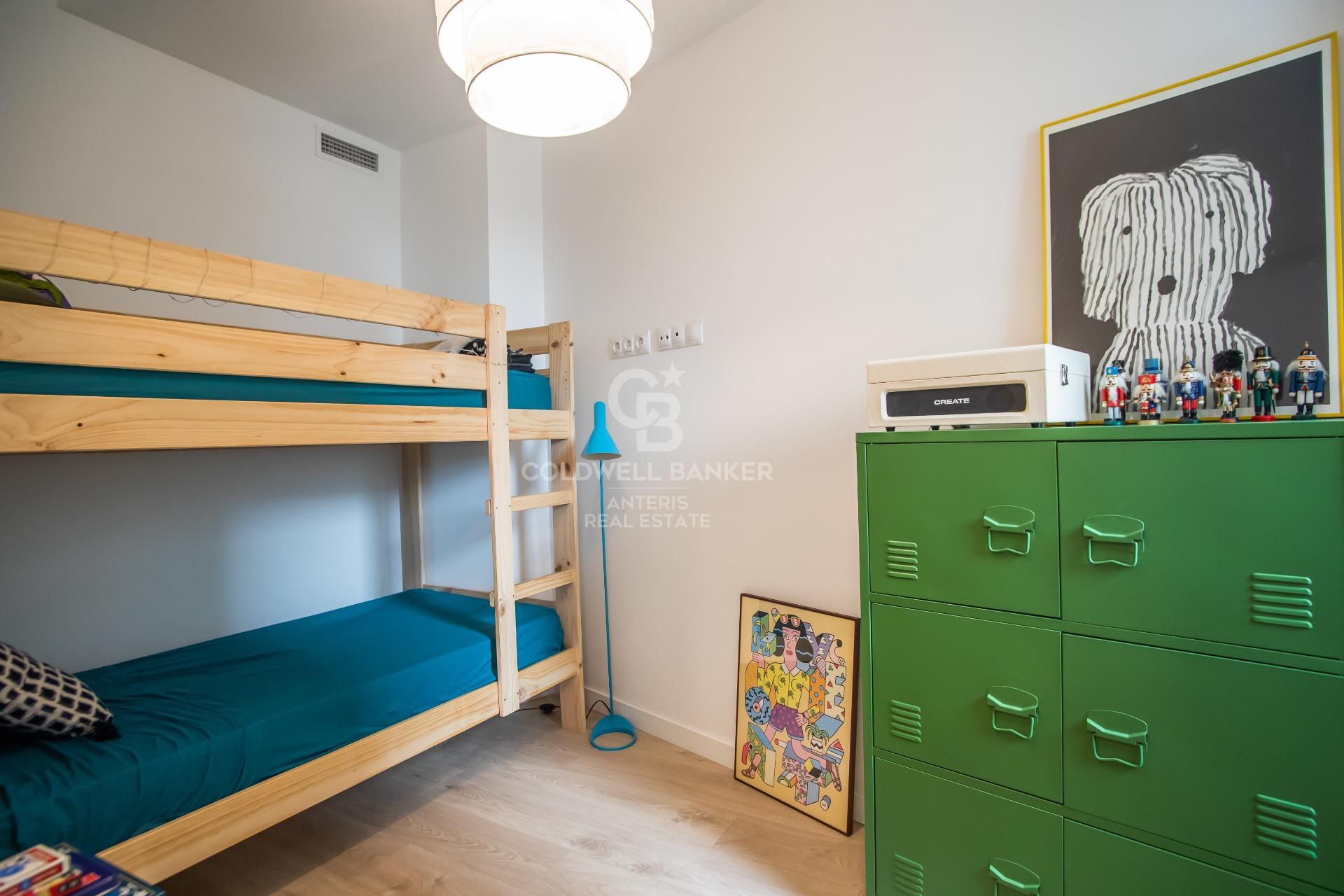 Jasne mieszkanie z dwiema sypialniami