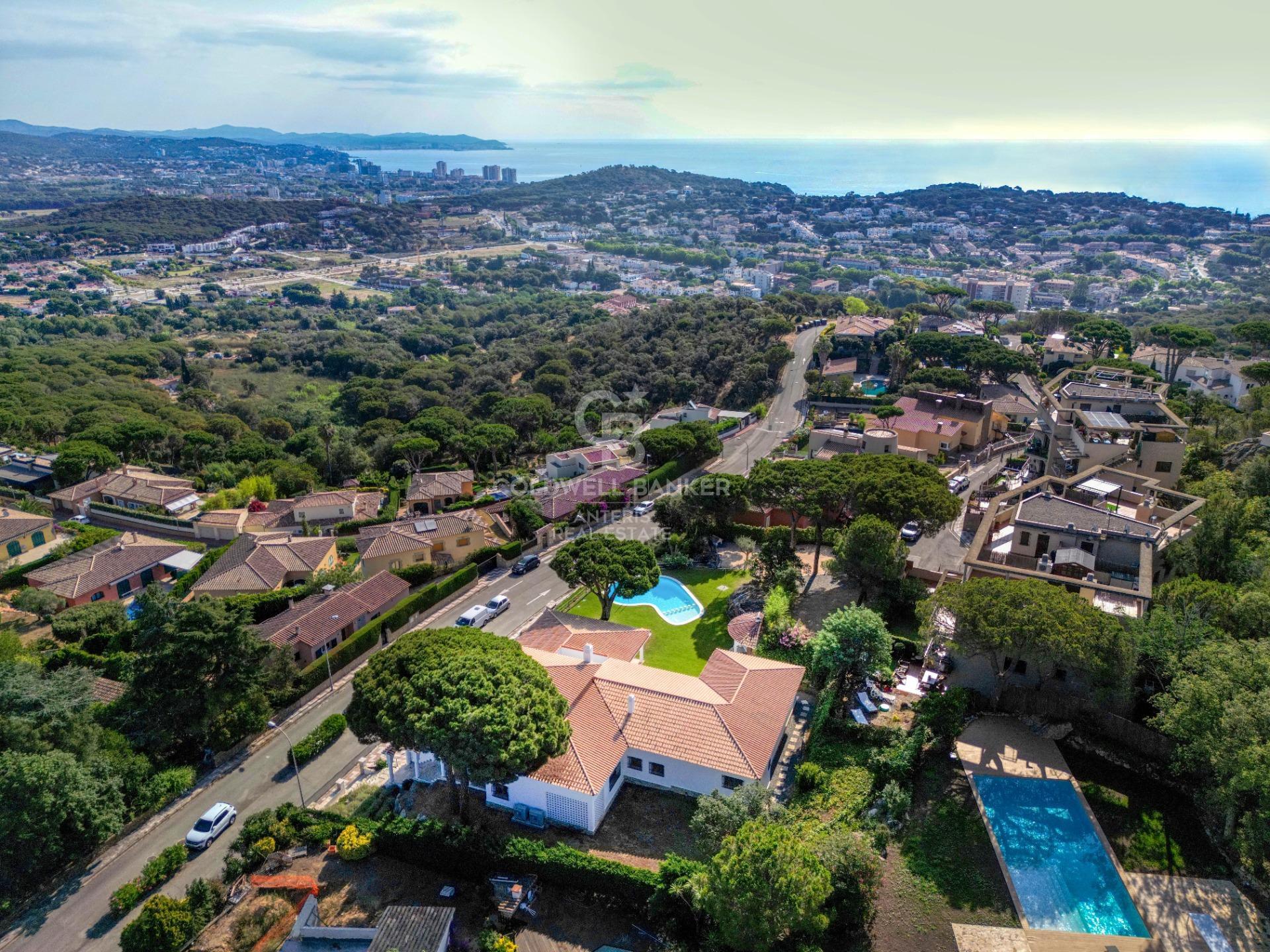 Renovated villa in s’Agaró with spectacular views