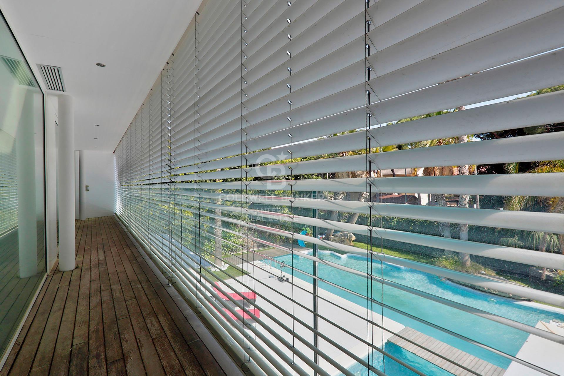 Luxury modern villa on the beach in Castelldefels