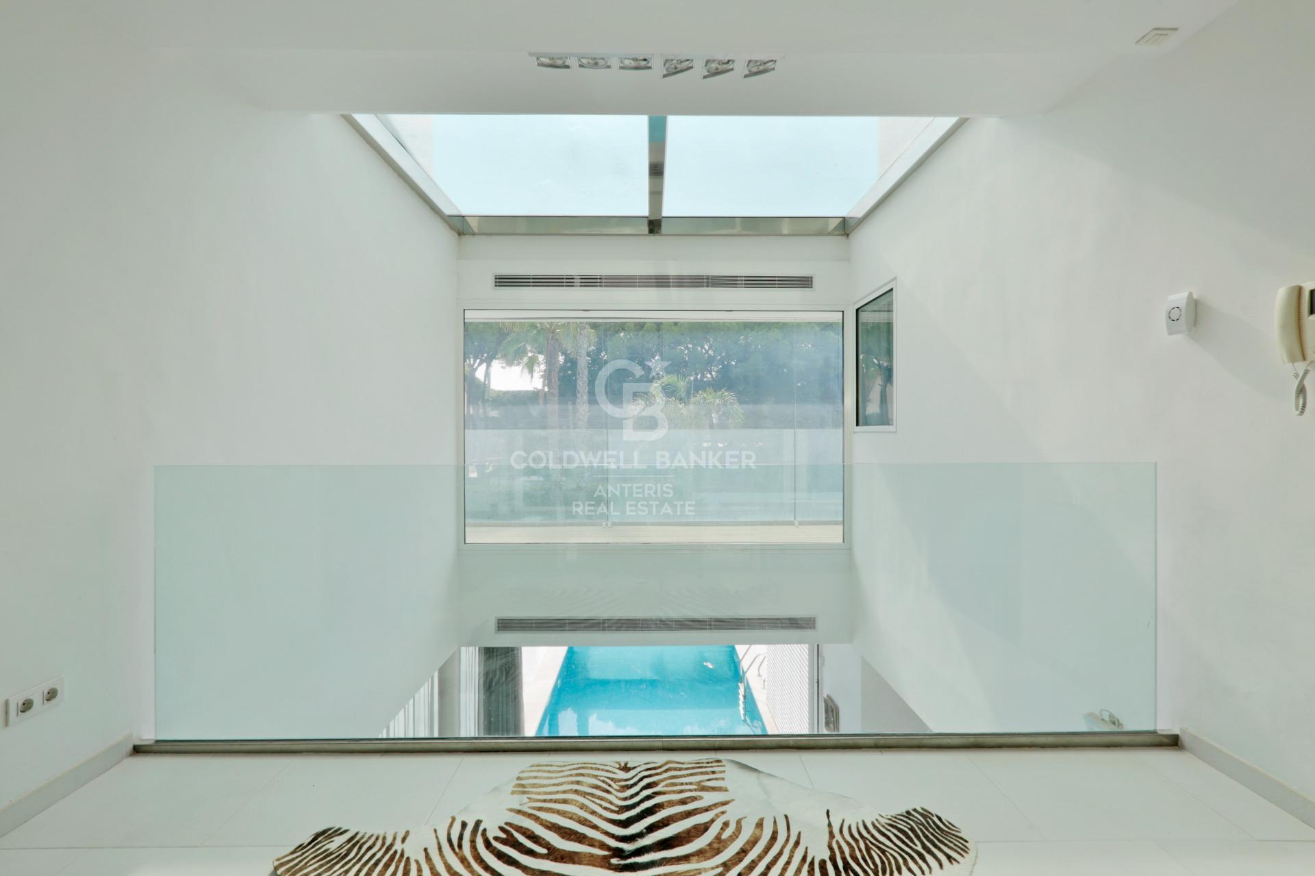 Luxury modern villa on the beach in Castelldefels