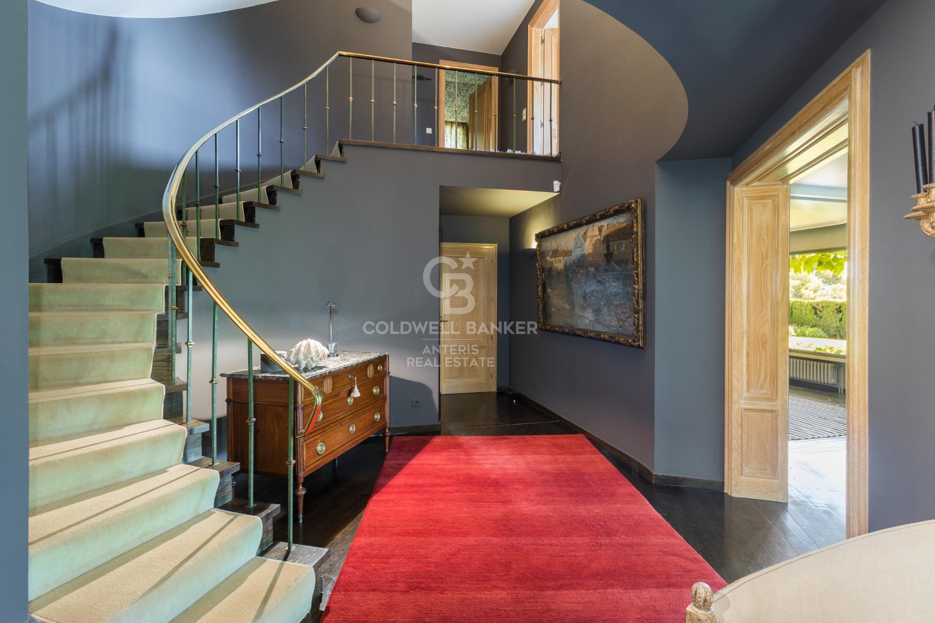 Maravillosa villa con exteriores increíbles en Pedralbes