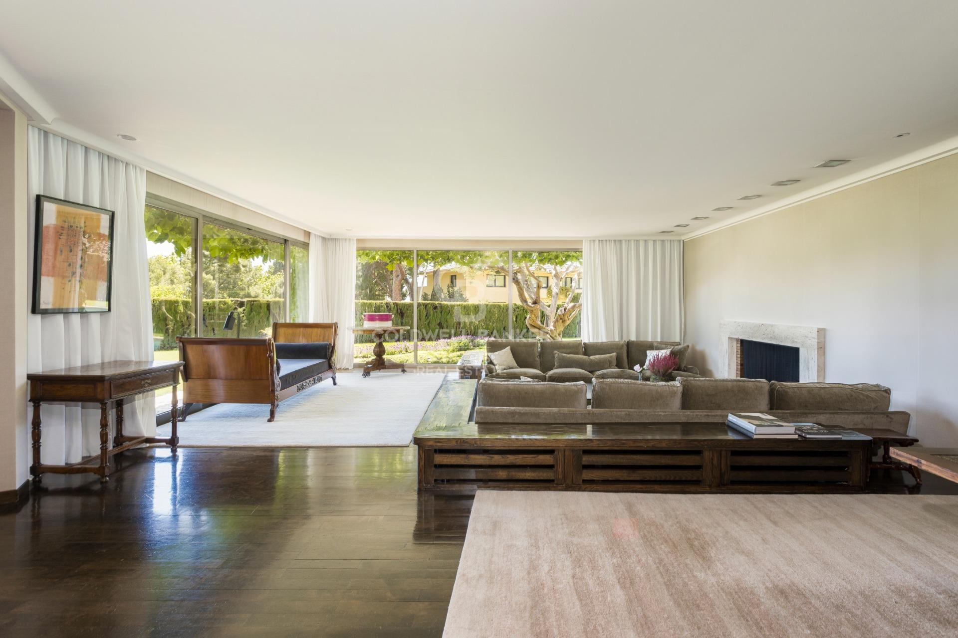 Maravillosa villa con exteriores increíbles en Pedralbes