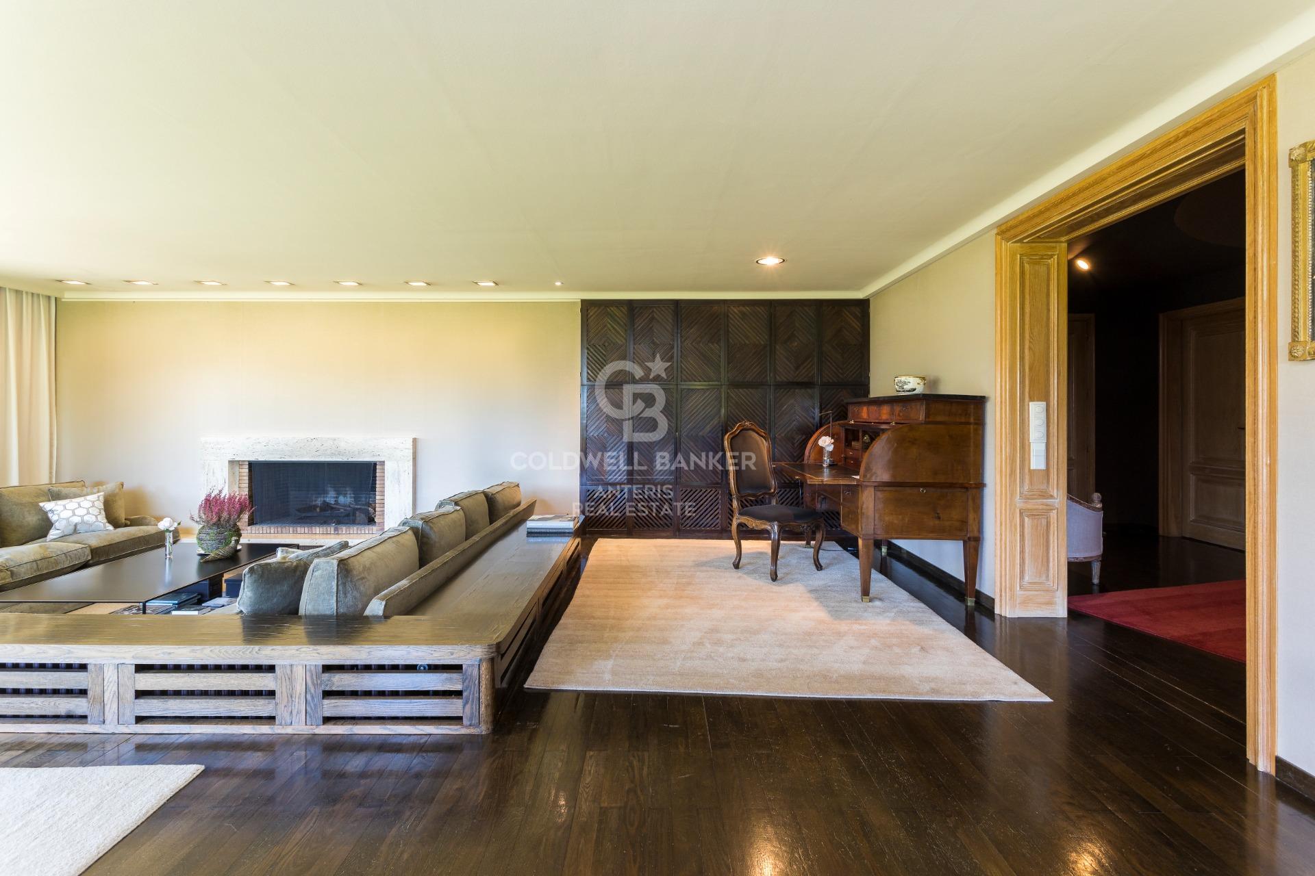 Maravillosa villa con exteriores increíbles en Pedralbes