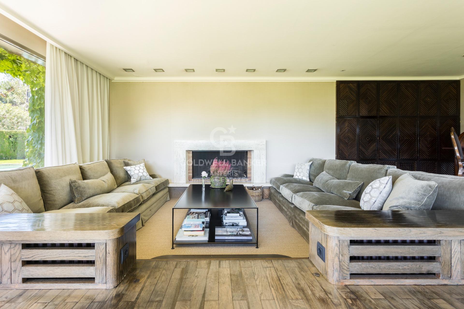 Maravillosa villa con exteriores increíbles en Pedralbes