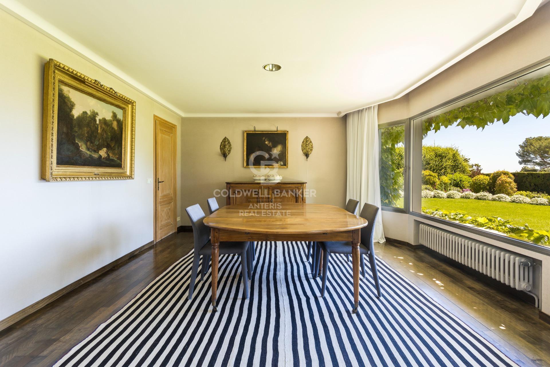 Maravillosa villa con exteriores increíbles en Pedralbes