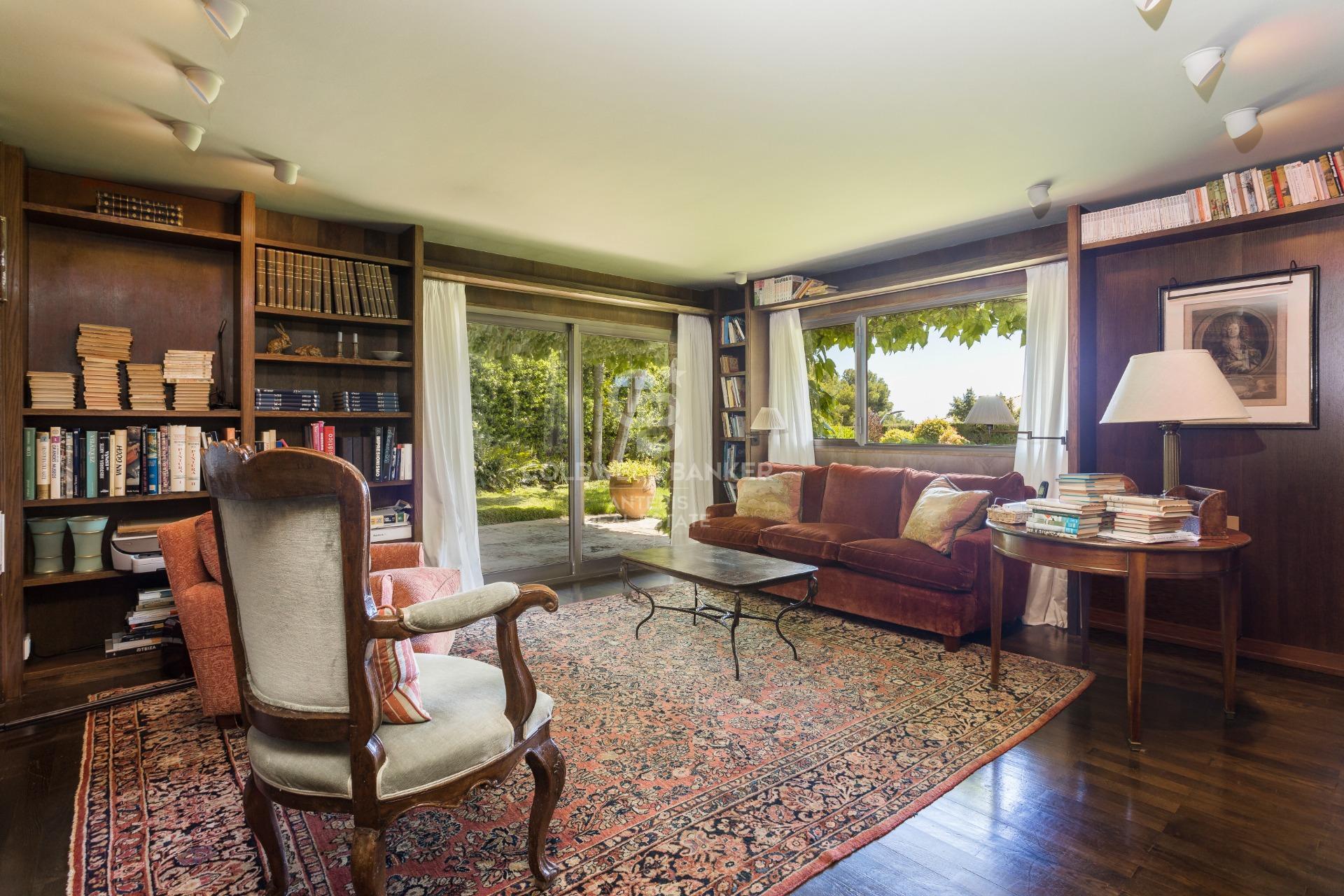 Maravillosa villa con exteriores increíbles en Pedralbes