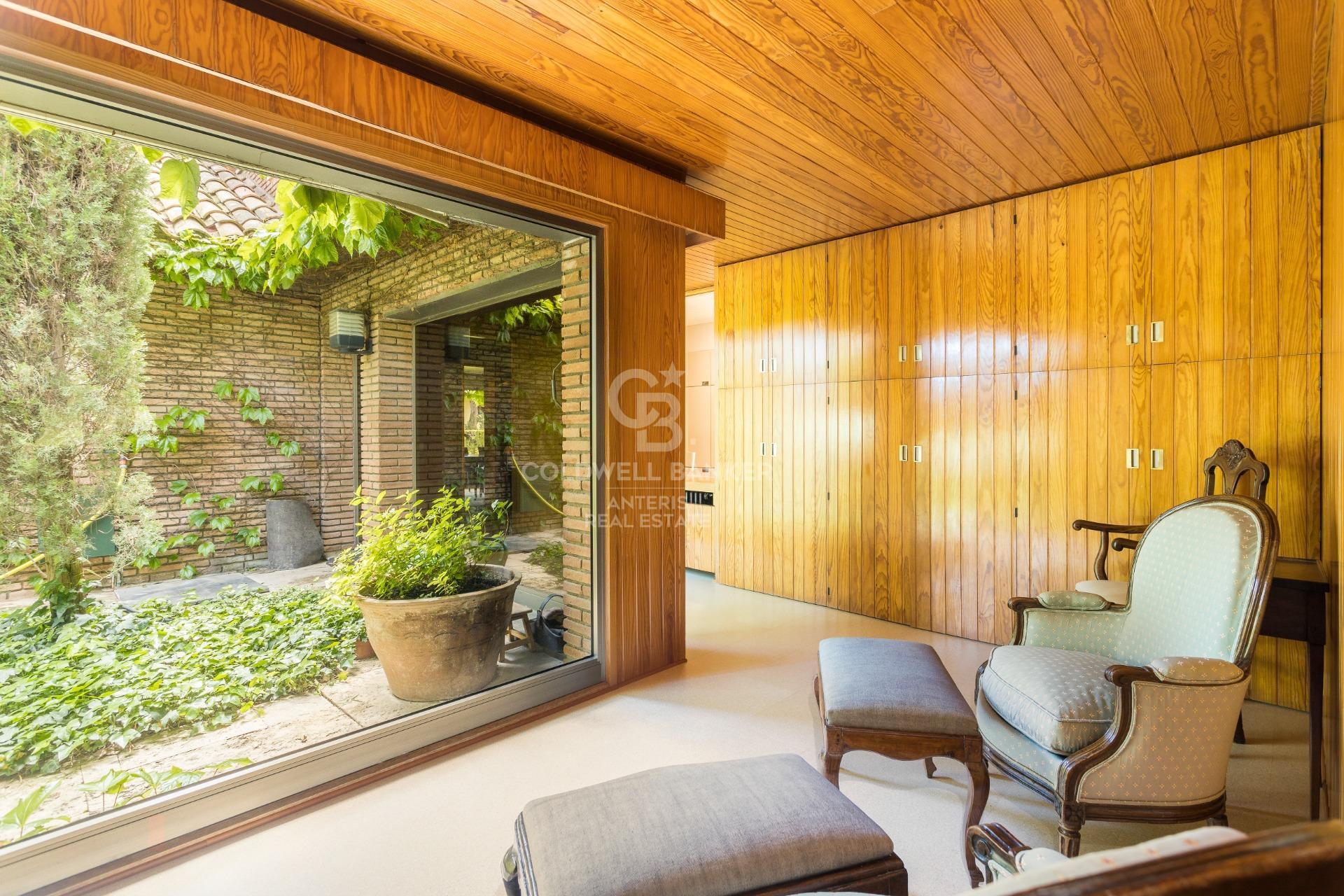 Maravillosa villa con exteriores increíbles en Pedralbes