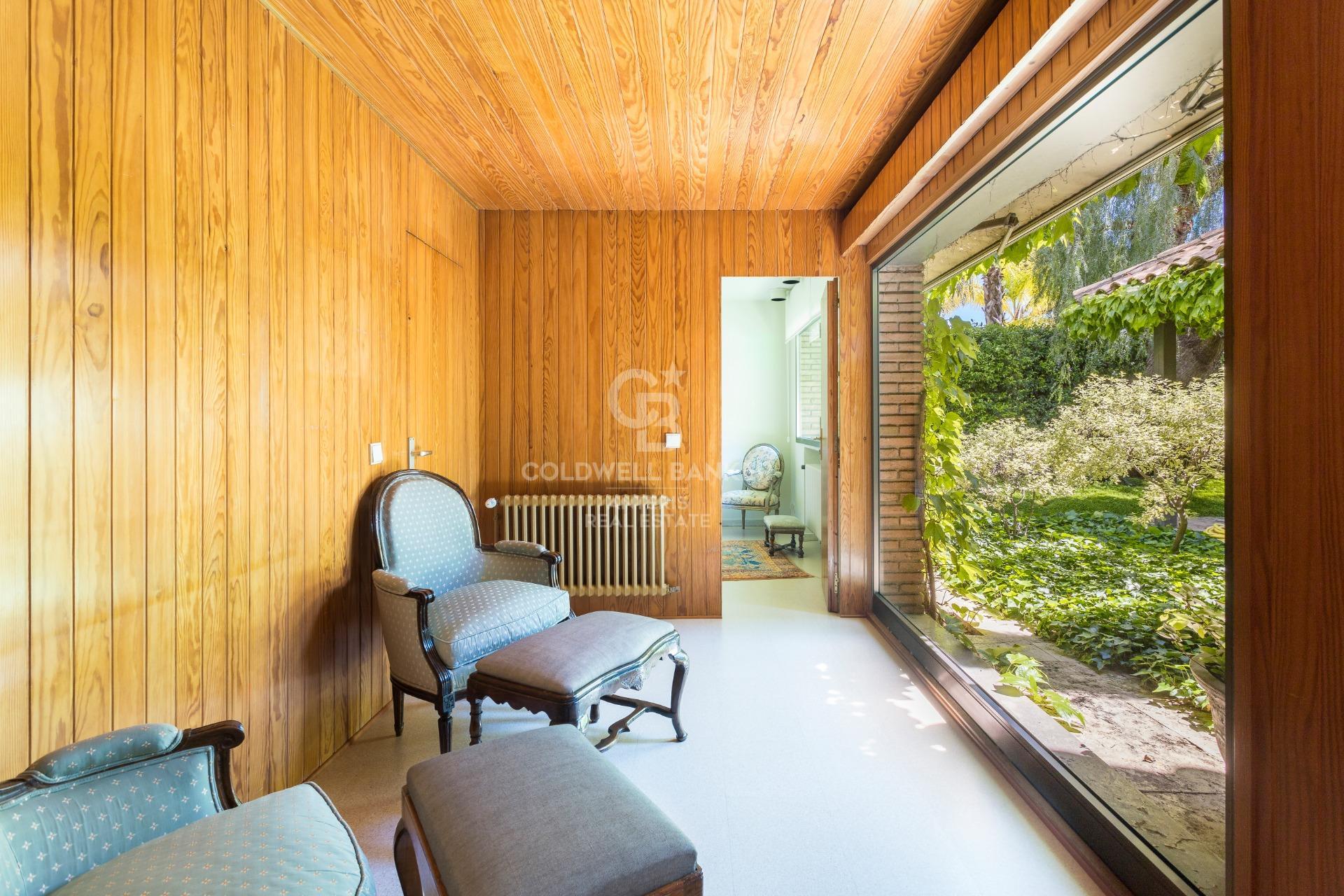 Maravillosa villa con exteriores increíbles en Pedralbes