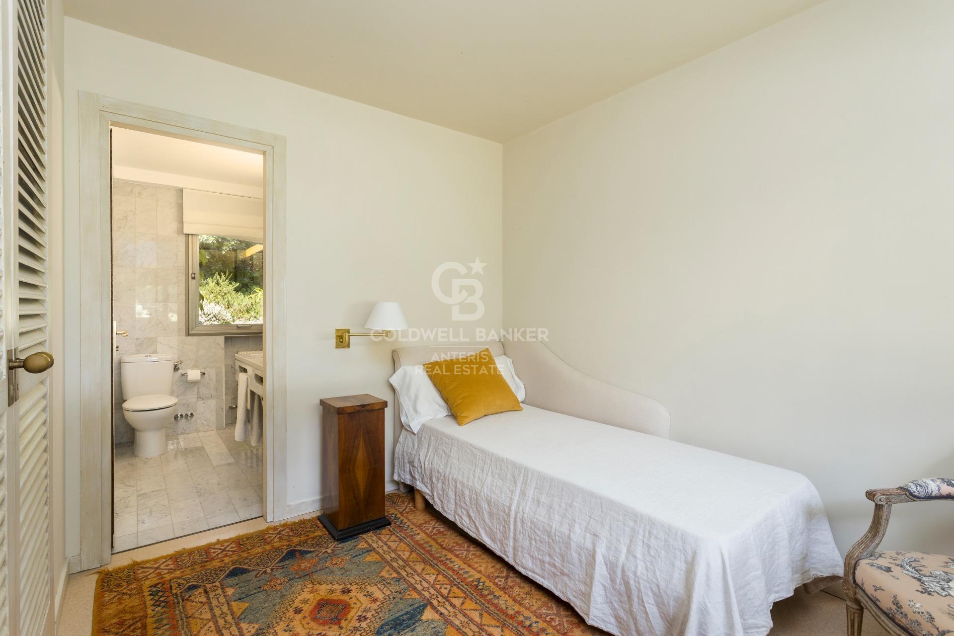 Maravillosa villa con exteriores increíbles en Pedralbes