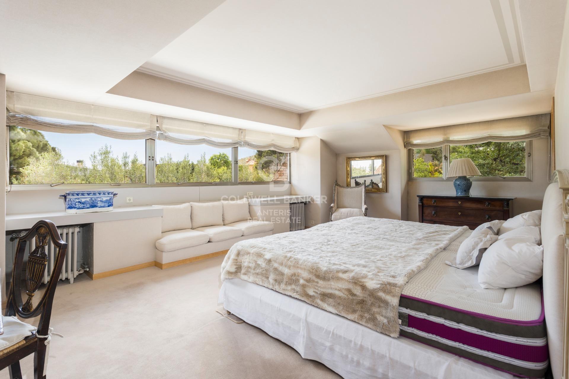 Maravillosa villa con exteriores increíbles en Pedralbes