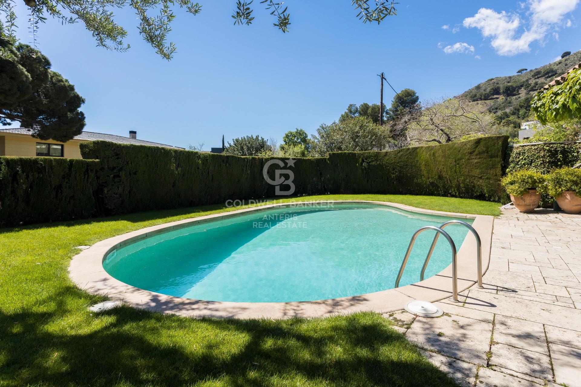 Maravillosa villa con exteriores increíbles en Pedralbes