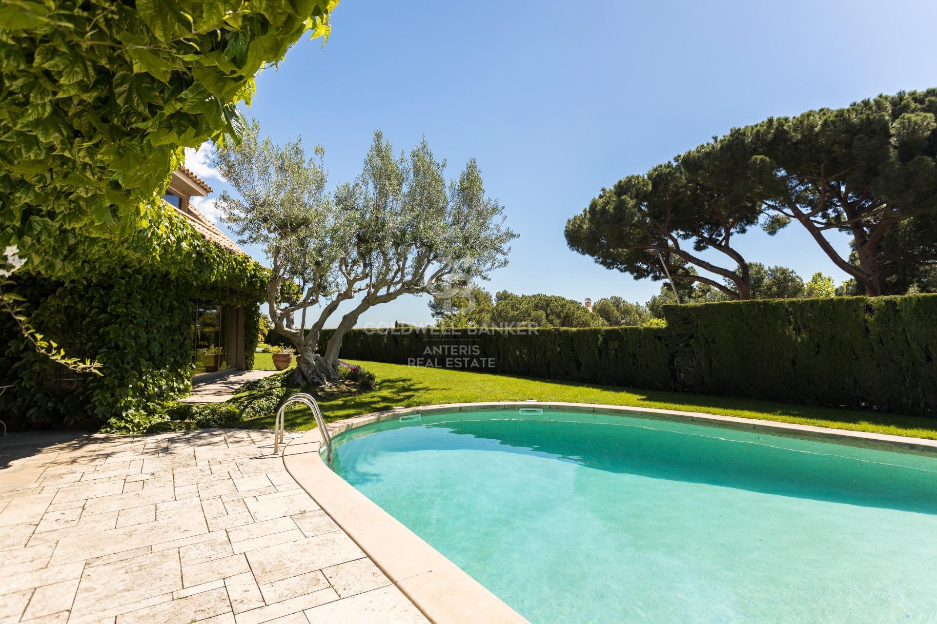 Maravillosa villa con exteriores increíbles en Pedralbes