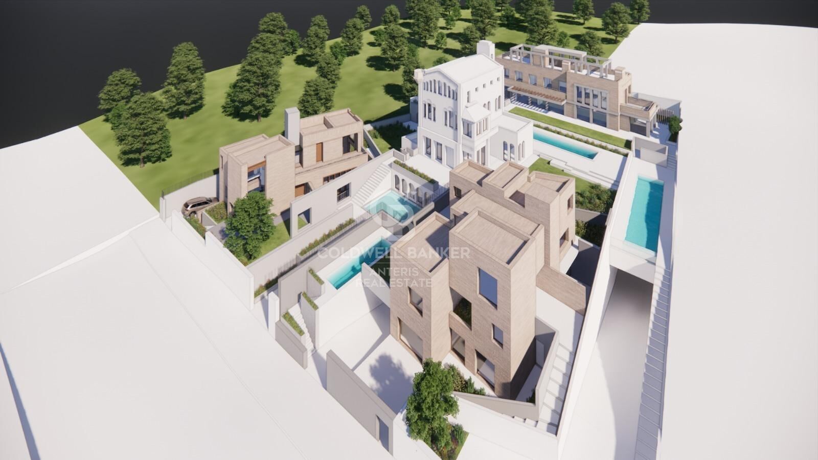 Architectural marvel in Esplugues de Llobregat