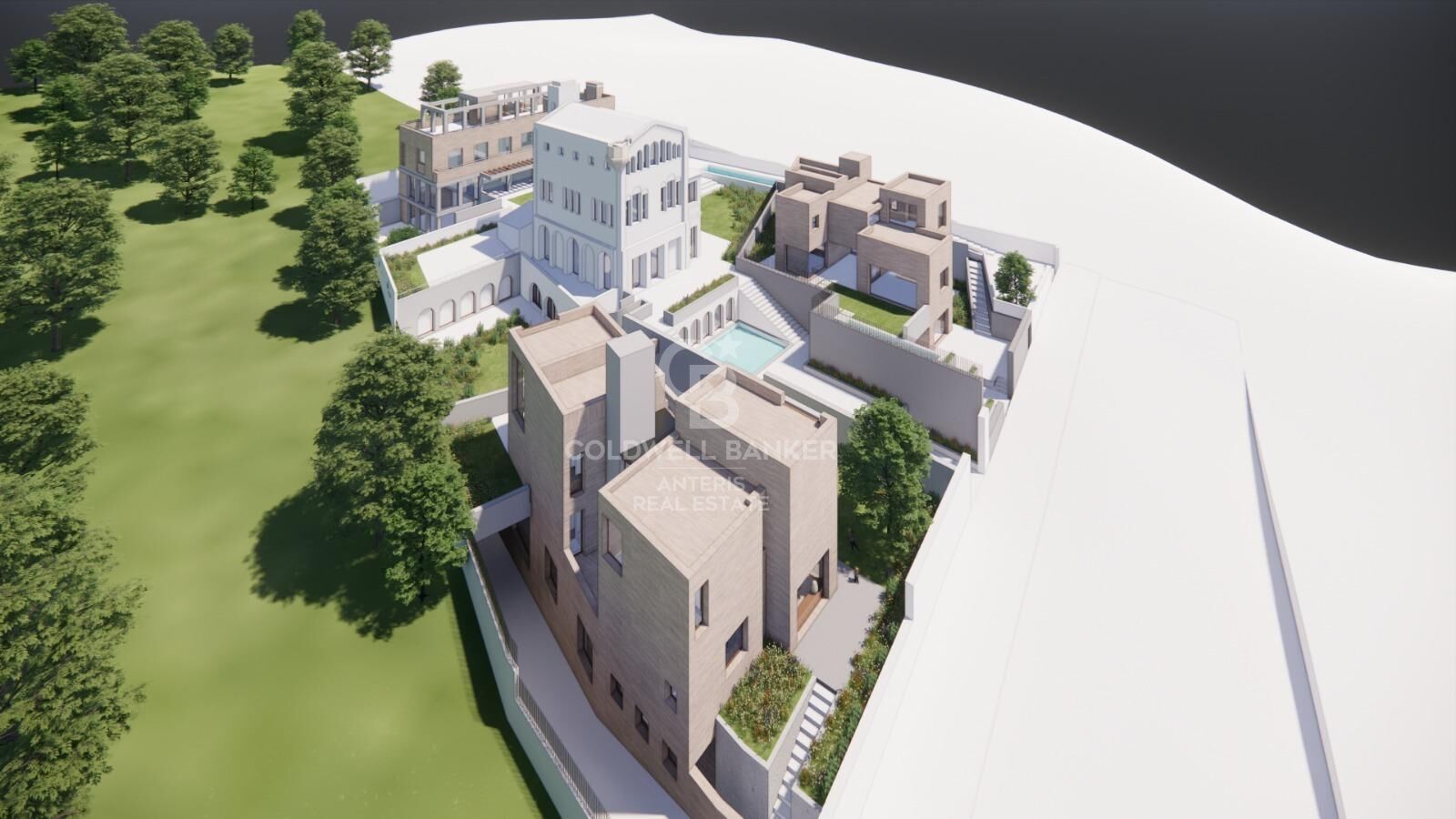 Architectural marvel in Esplugues de Llobregat