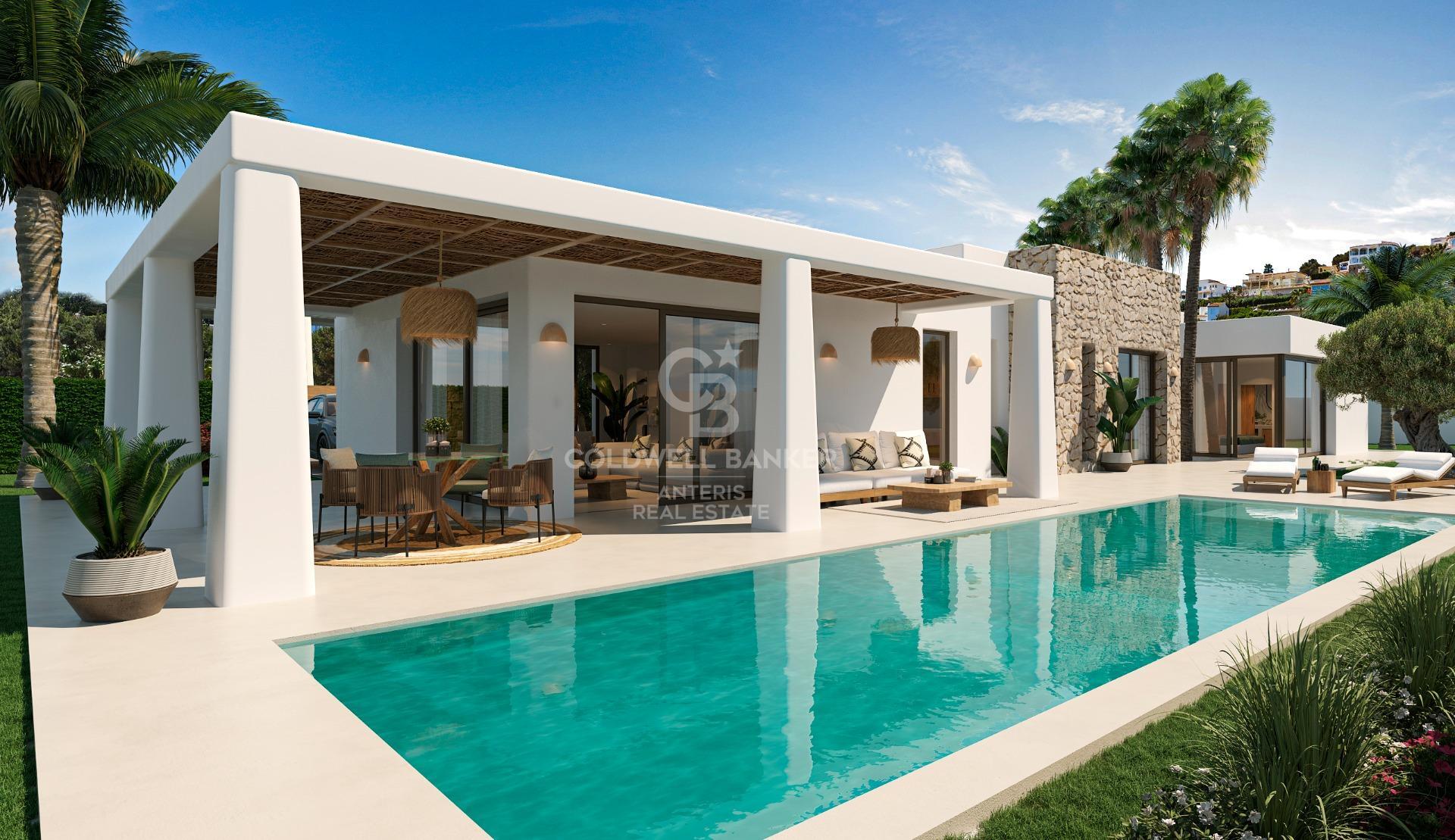 Villa Mila – Estilo Ibiza en Javea, Permiso de Construcción Concedido