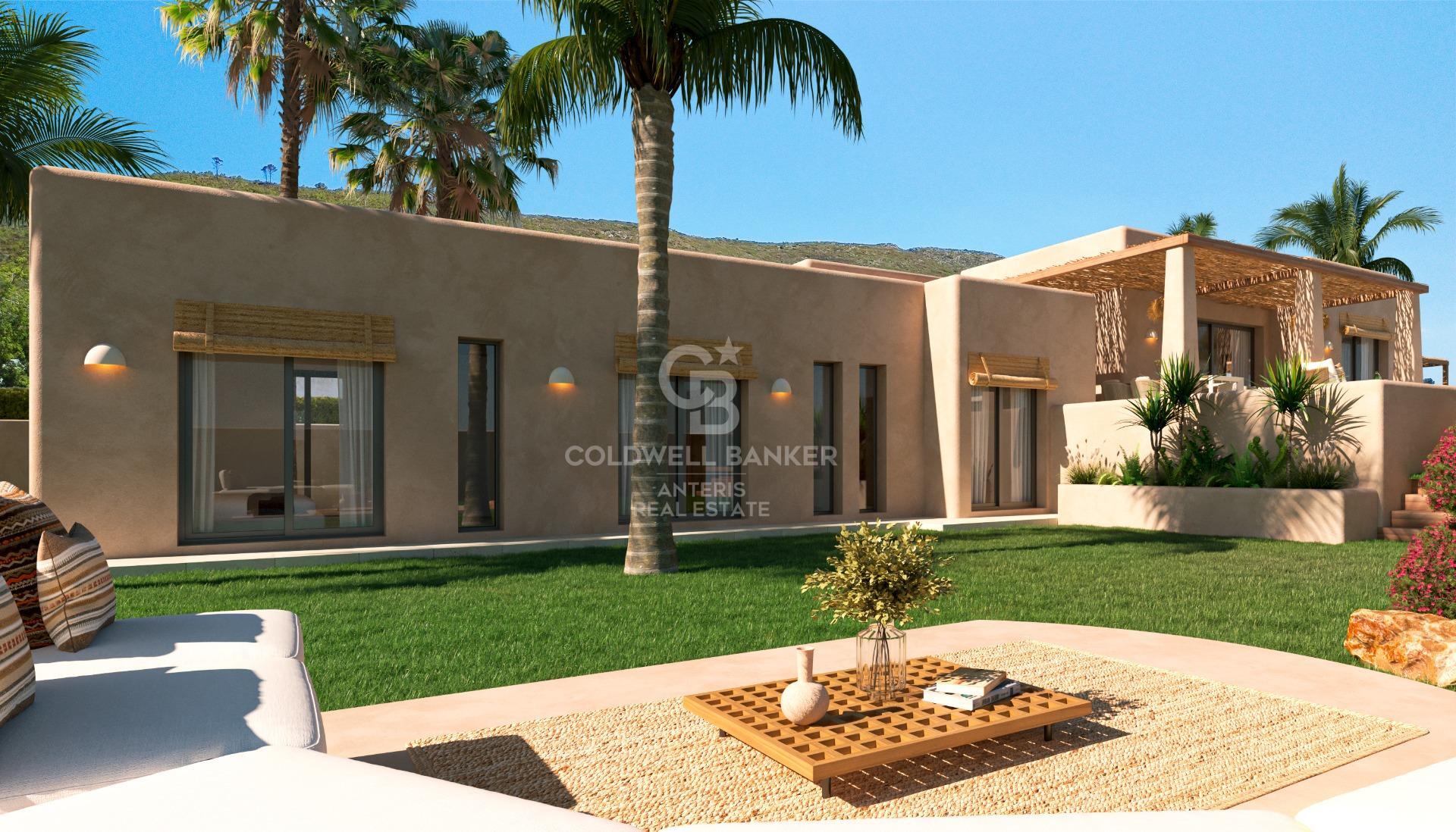 Villa Loma – Nueva construcción de una planta en Jávea