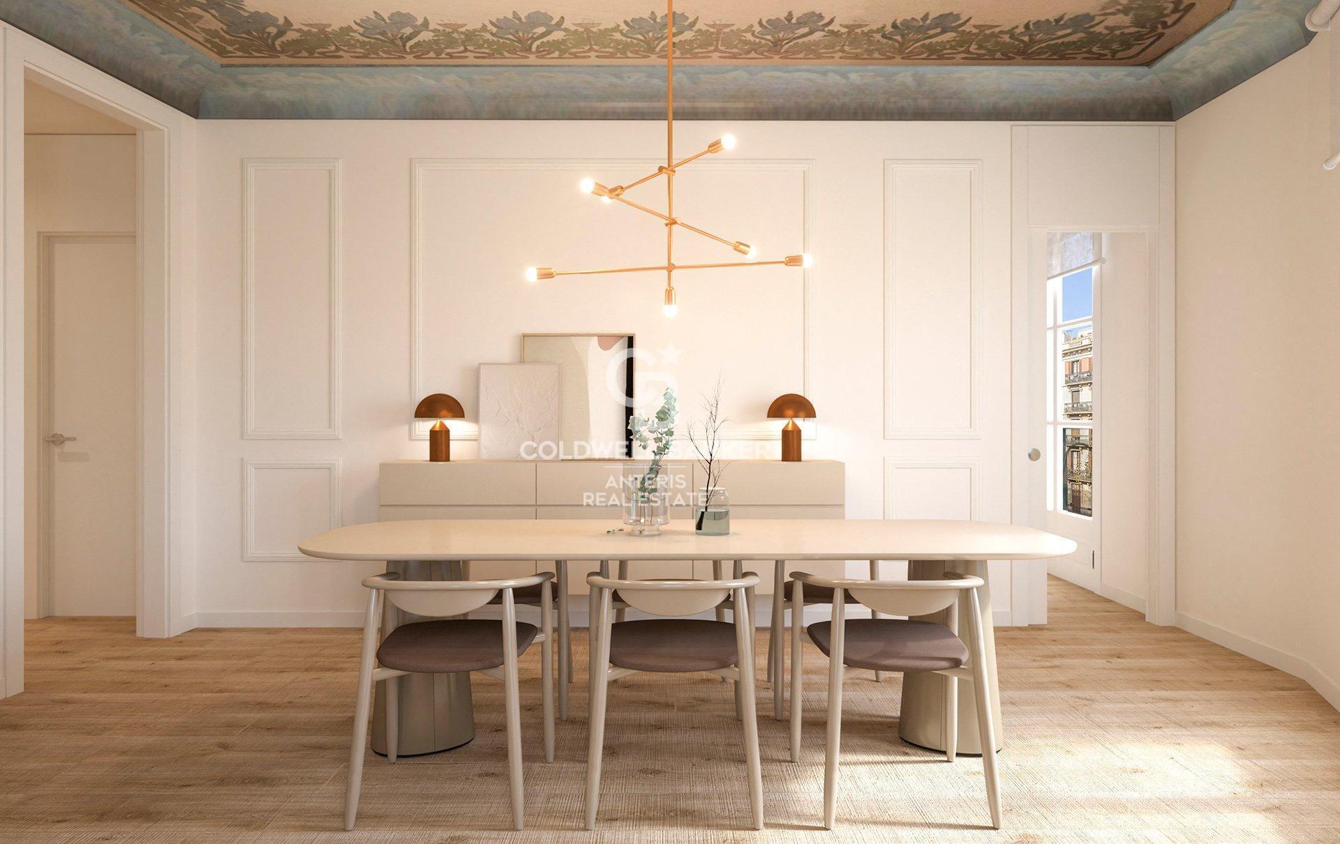 Niesamowity apartament 157m2 w samym sercu Barcelony