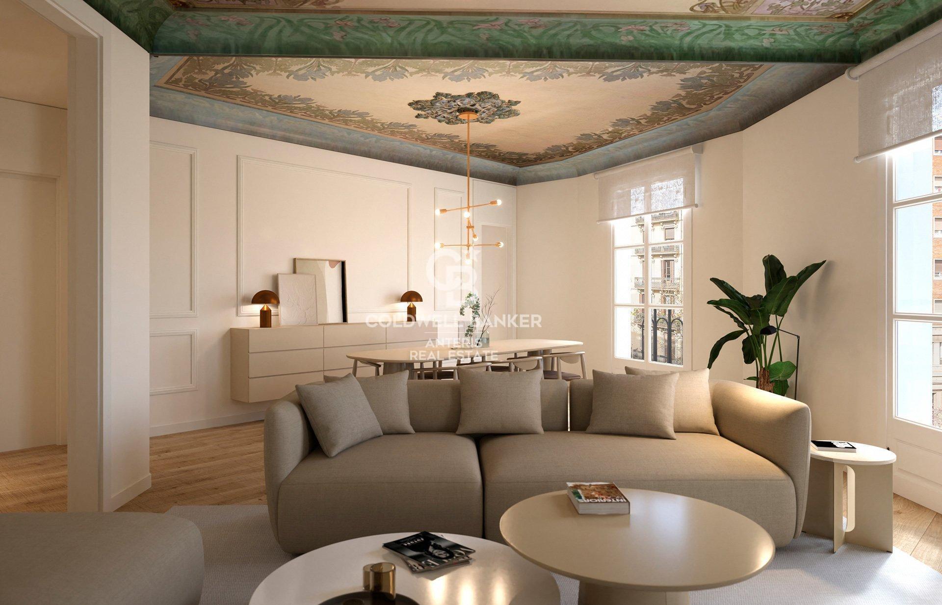 Niesamowity apartament 157m2 w samym sercu Barcelony