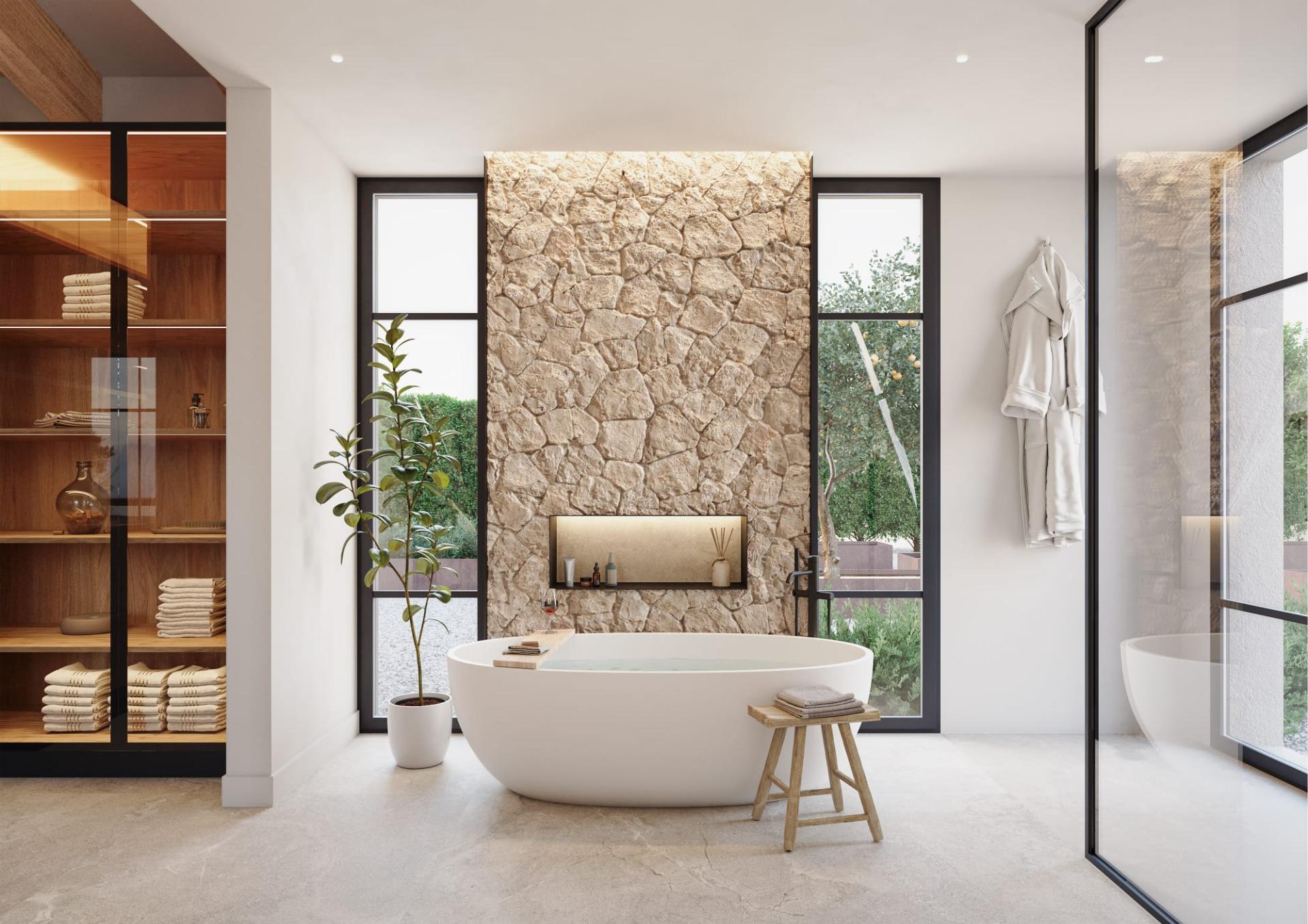 Impeccable, modern country estate with pool on a large plot in Campos