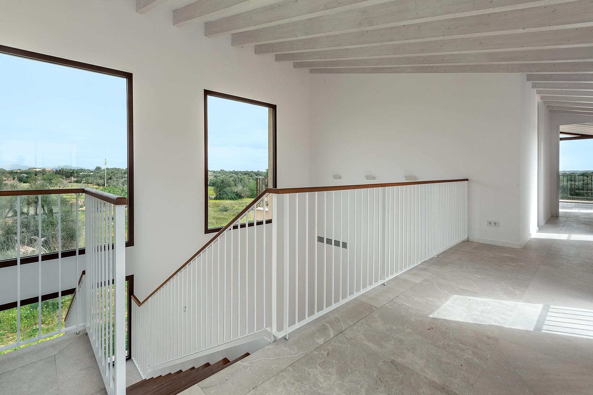 Stylish, newly built country house with swimming pool and panoramic views in Ses Salines