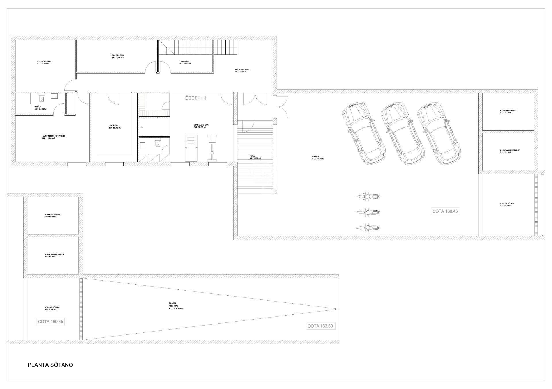 Finca minimalista en posición elevada con excelentes vistas