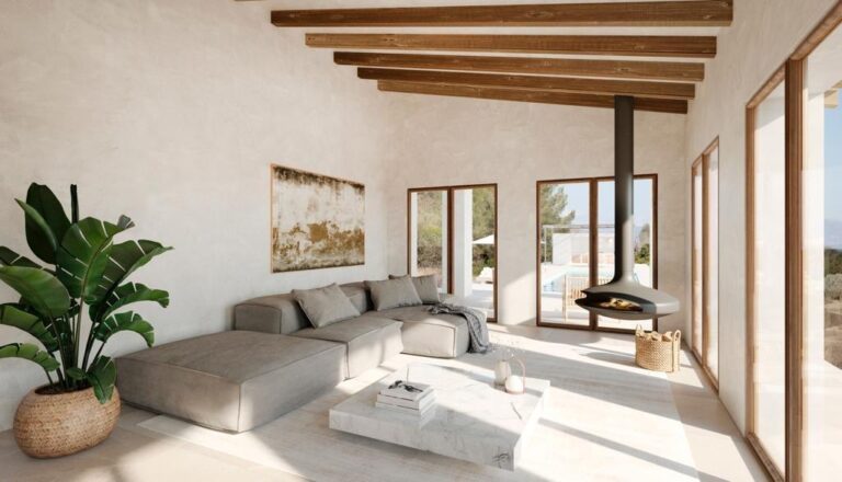 Newly built finca with panoramic views and swimming pool in Montuïri – Ready Winter 2024
