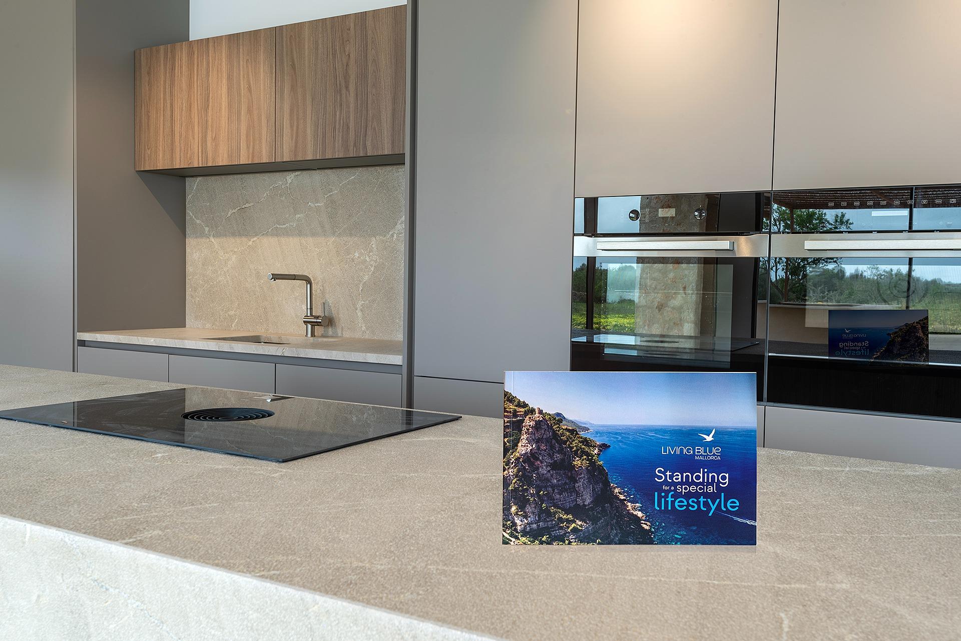 Stylish, newly built country house with swimming pool and panoramic views in Ses Salines