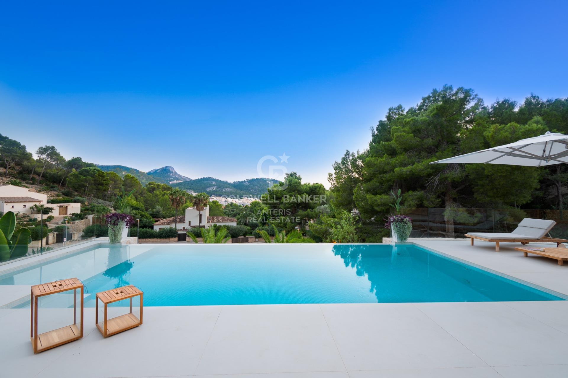 Chalet moderno en Port Andratx con vistas al puerto