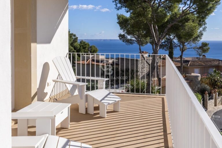 Elegante chalet con vista mar en la mejor zona de Costa d en Blanes