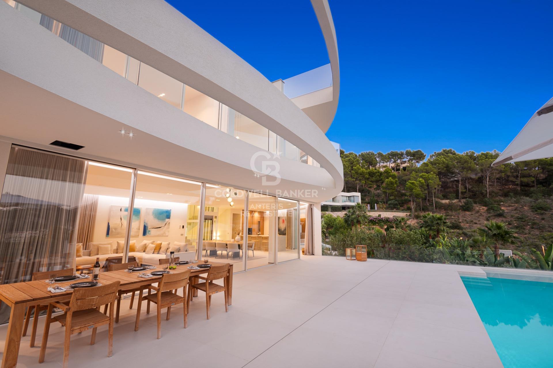 Chalet moderno en Port Andratx con vistas al puerto