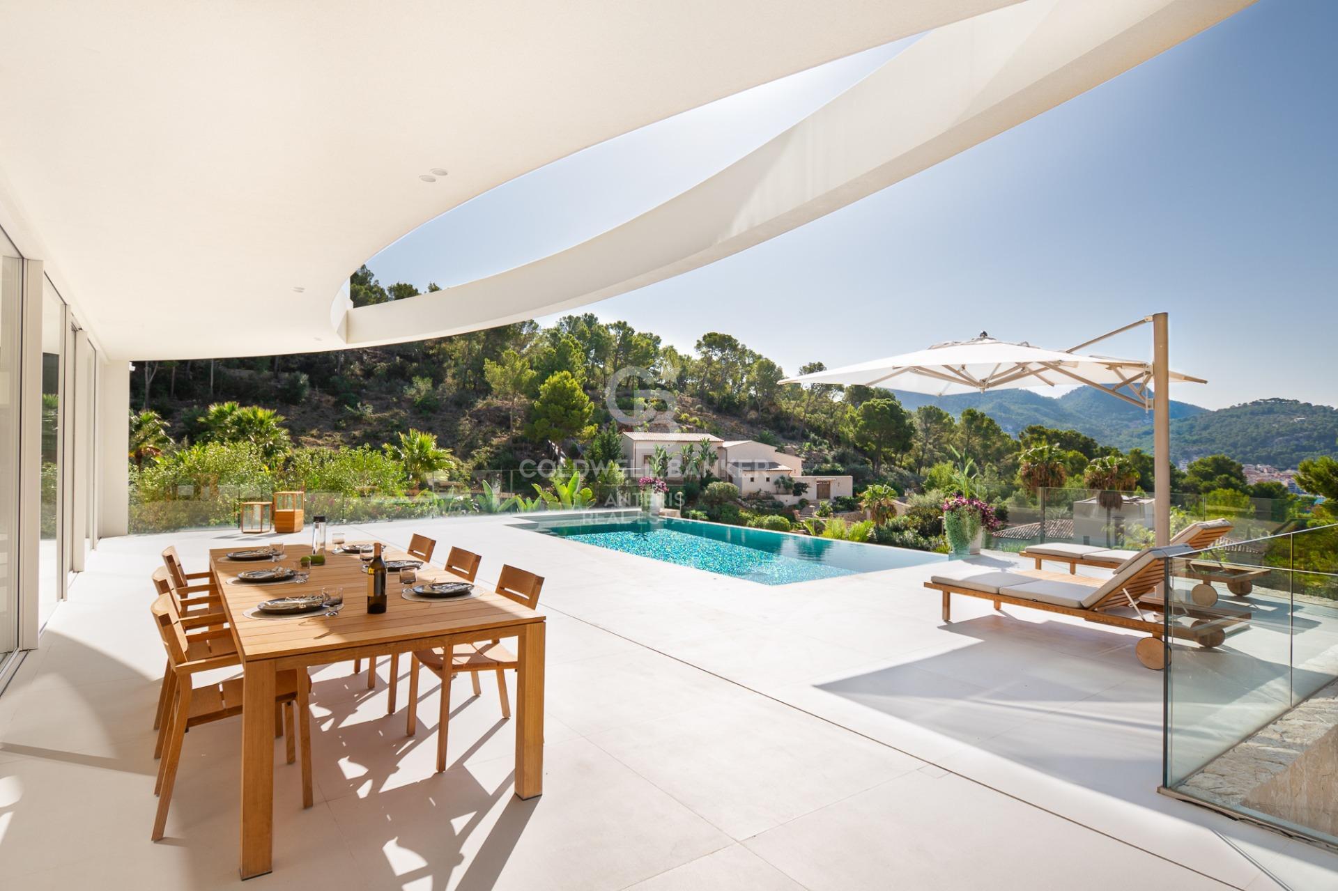 Chalet moderno en Port Andratx con vistas al puerto