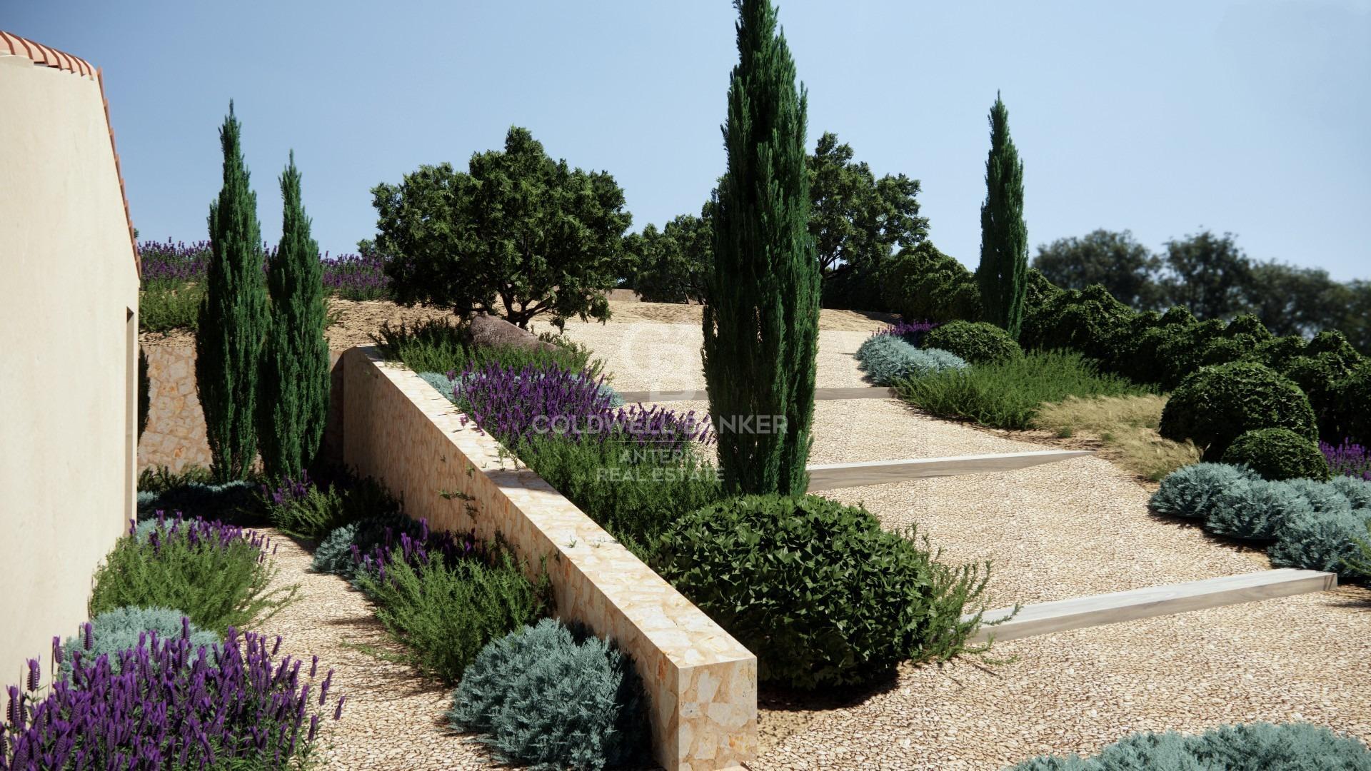 Elegante propiedad a estrenar con piscina e impresionantes vistas panorámicas en Puntiró