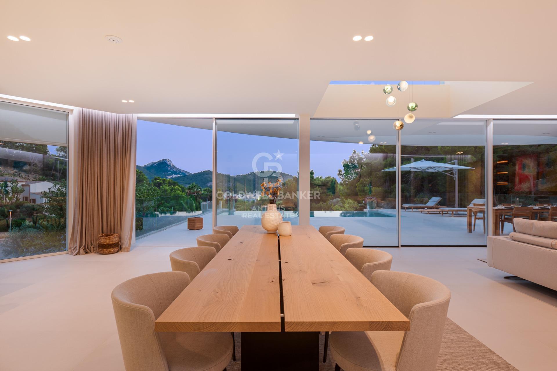 Chalet moderno en Port Andratx con vistas al puerto