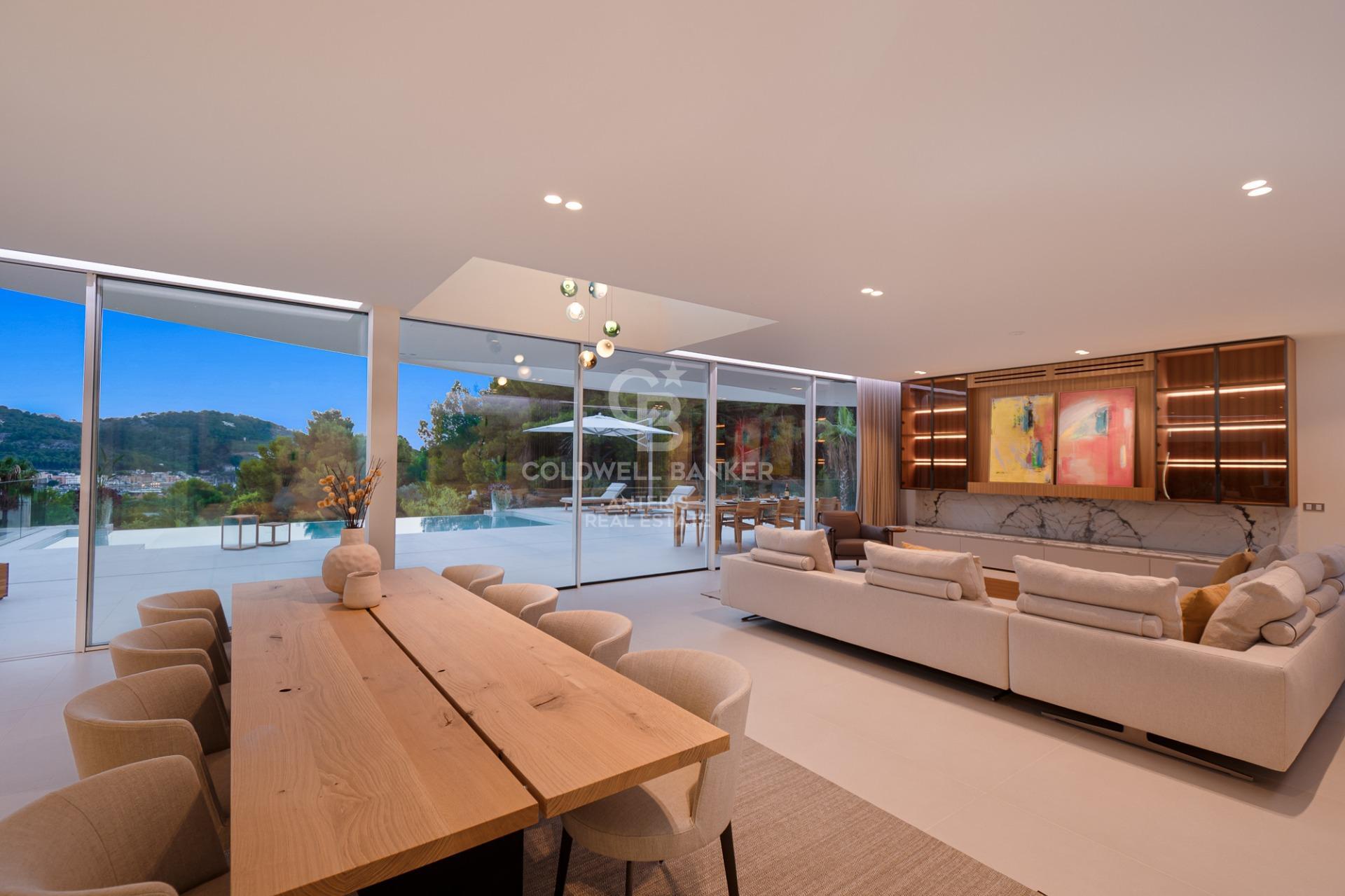 Chalet moderno en Port Andratx con vistas al puerto