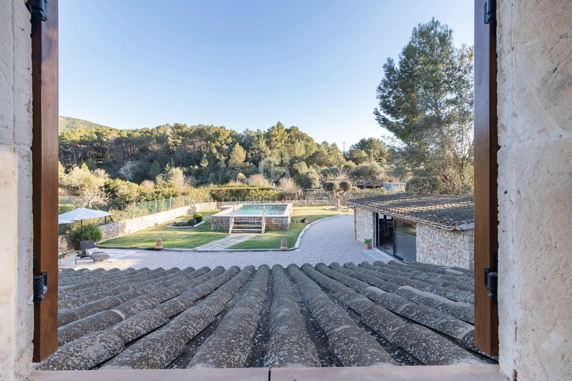 Idyllic country house with pool and guest house in Calvià, Mallorca