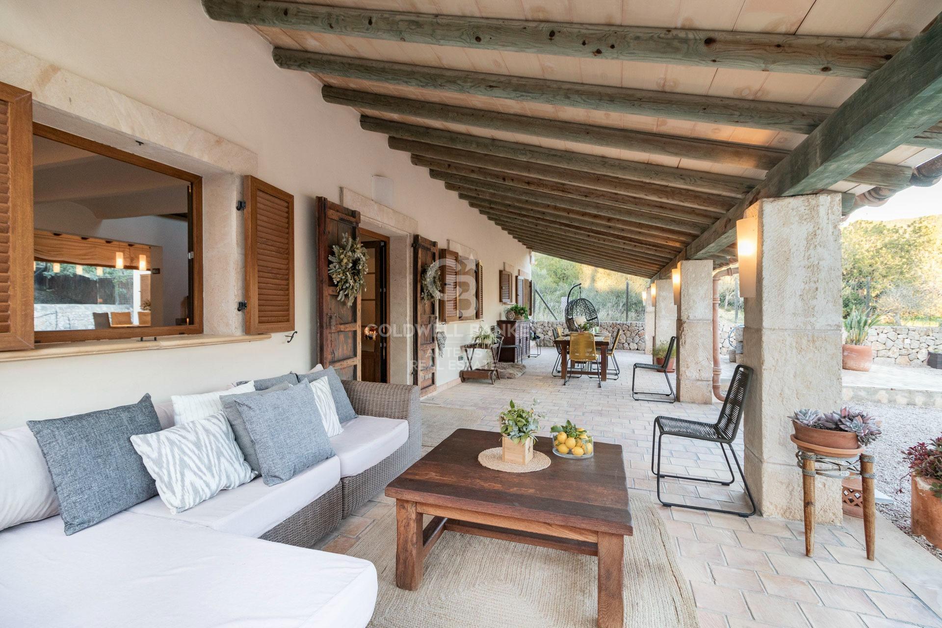 Idyllic country house with pool and guest house in Calvià, Mallorca