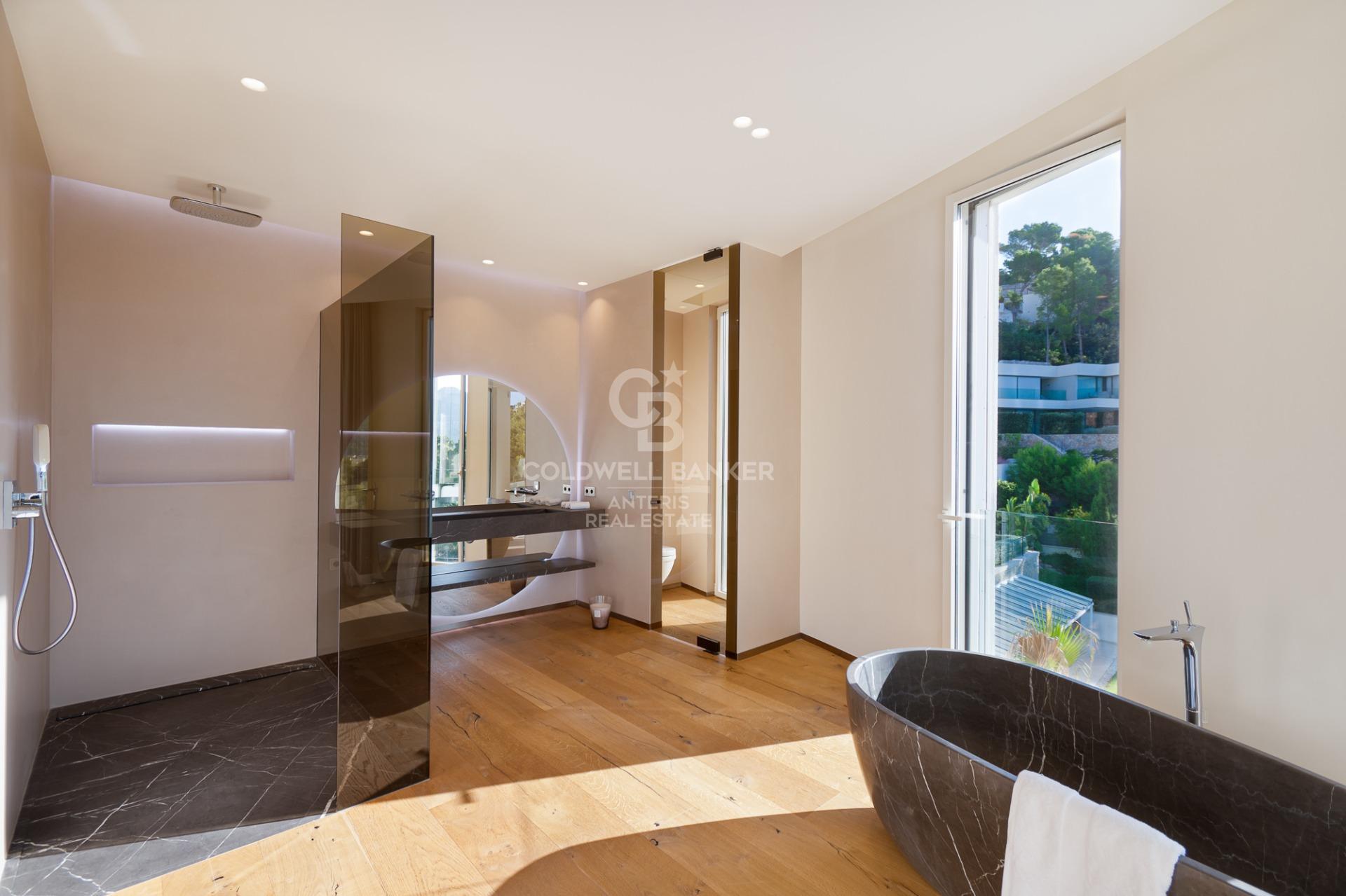 Chalet moderno en Port Andratx con vistas al puerto