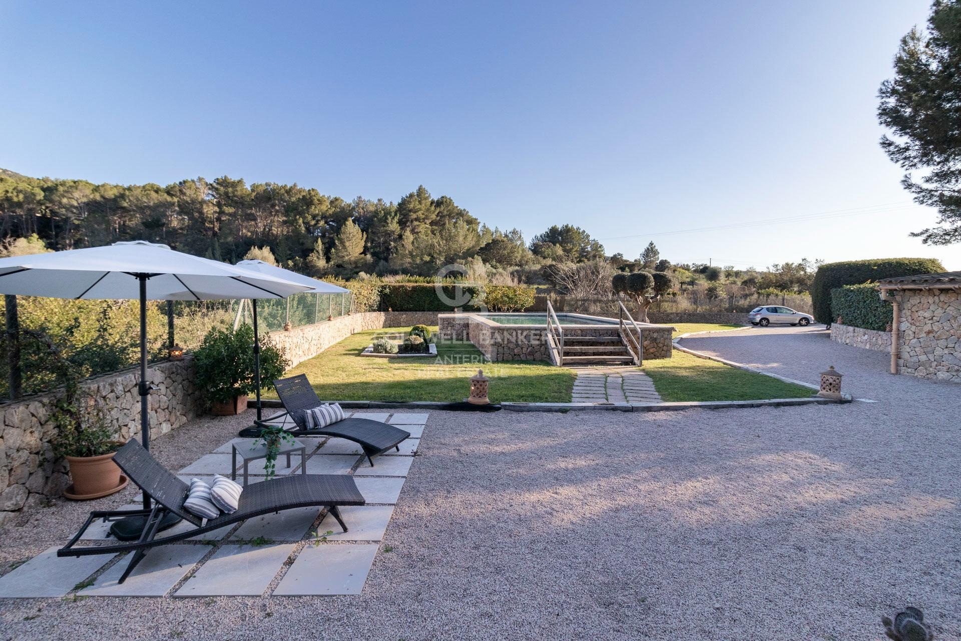 Idyllic country house with pool and guest house in Calvià, Mallorca