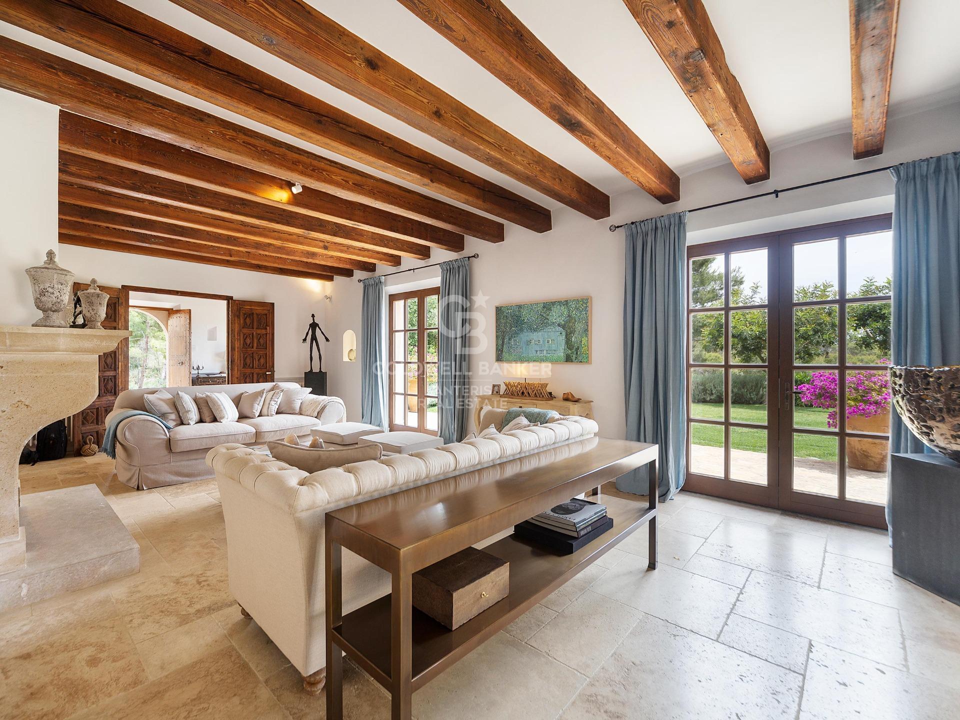 Impresionante propiedad rural con apartamento de invitados y permiso de alquiler vacacional cerca de