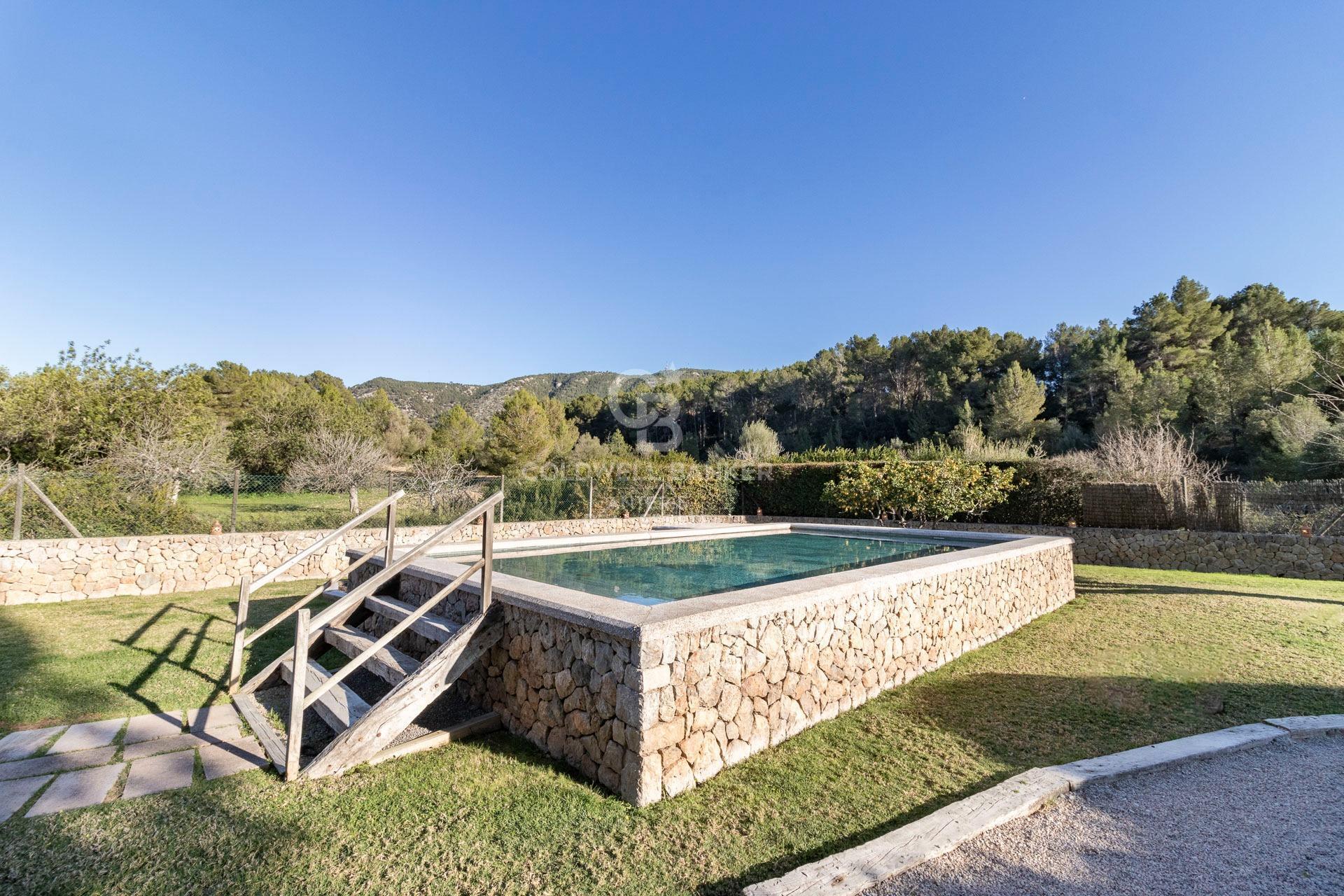 Idyllic country house with pool and guest house in Calvià, Mallorca