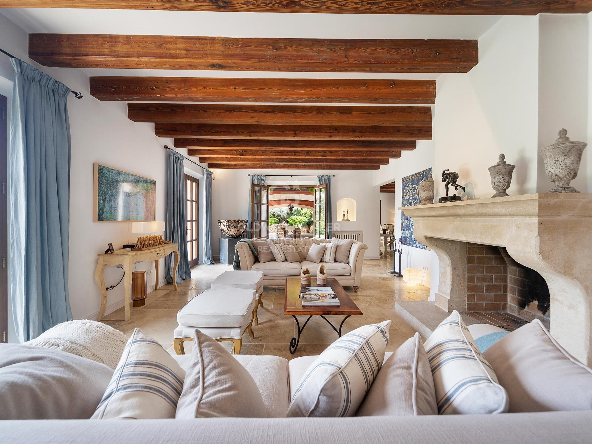 Impresionante propiedad rural con apartamento de invitados y permiso de alquiler vacacional cerca de