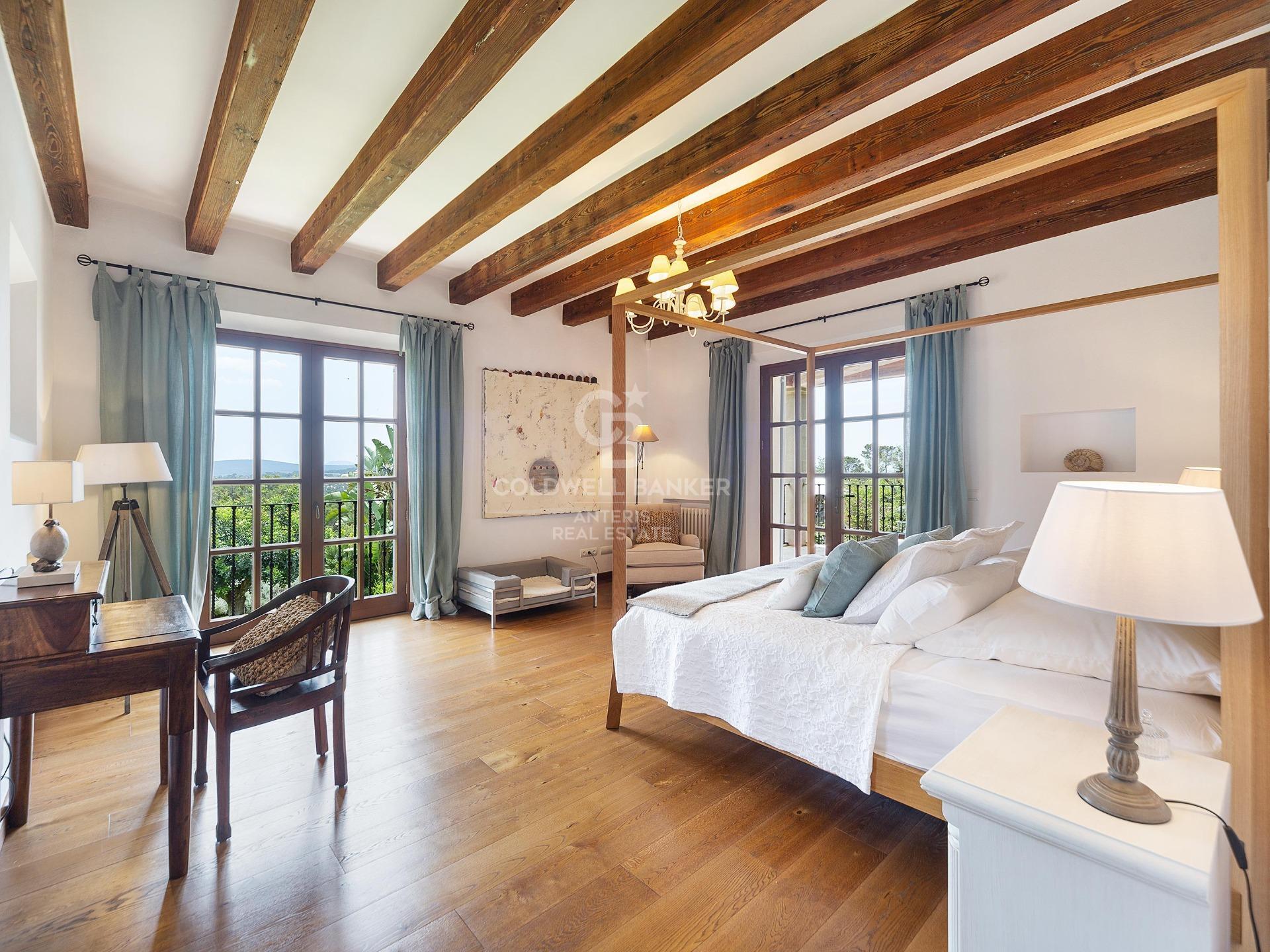 Impresionante propiedad rural con apartamento de invitados y permiso de alquiler vacacional cerca de