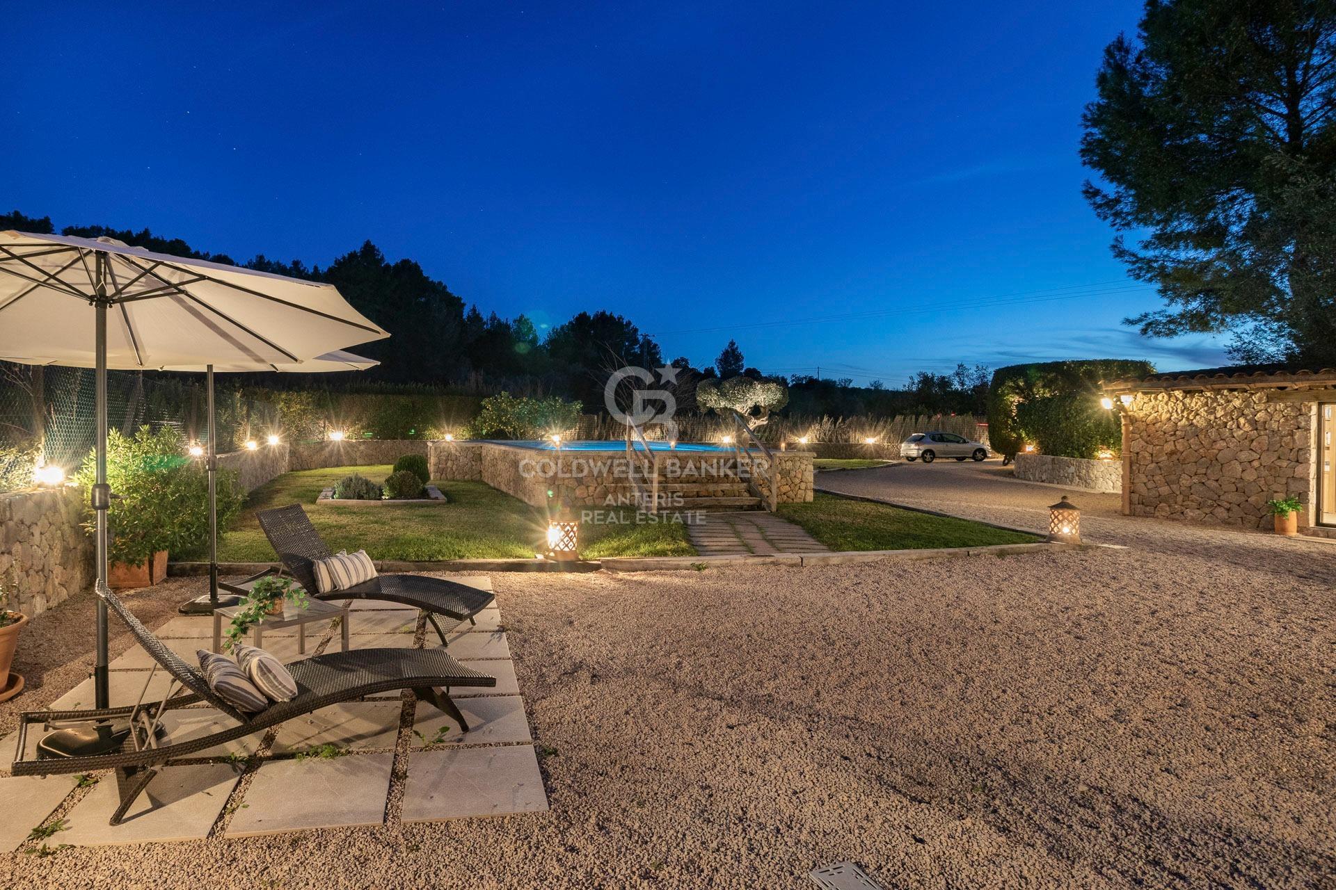 Idyllic country house with pool and guest house in Calvià, Mallorca