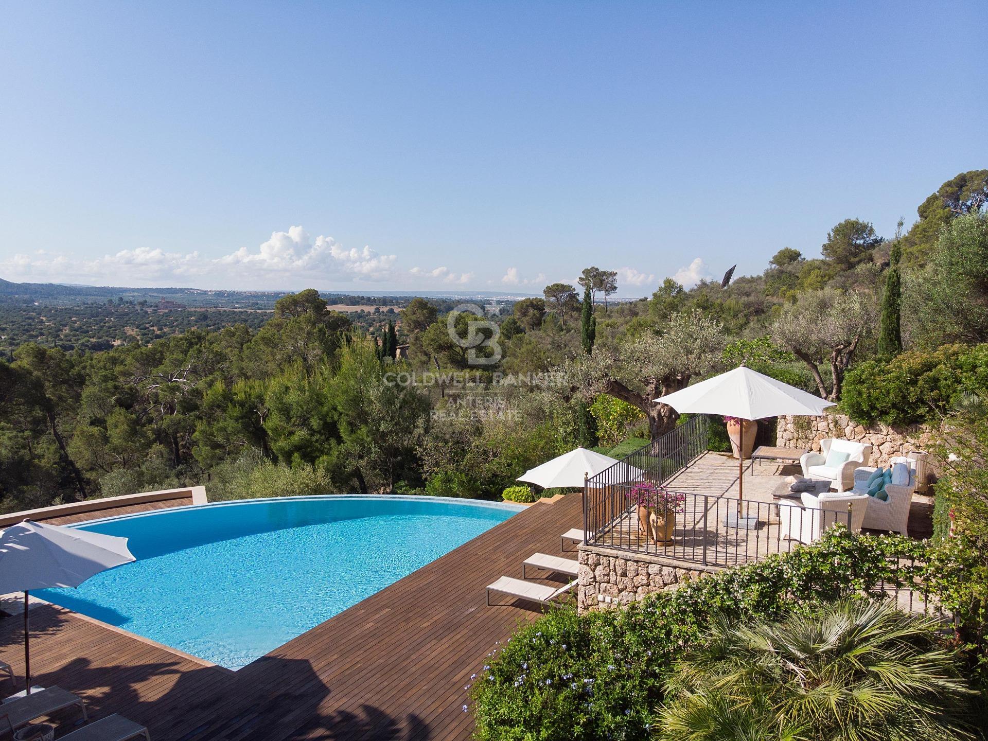 Impresionante propiedad rural con apartamento de invitados y permiso de alquiler vacacional cerca de