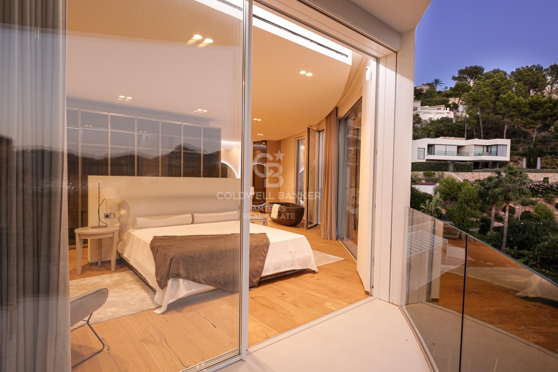 Chalet moderno en Port Andratx con vistas al puerto