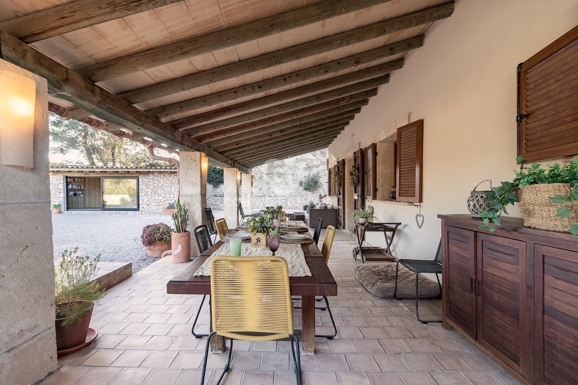 Idyllic country house with pool and guest house in Calvià, Mallorca