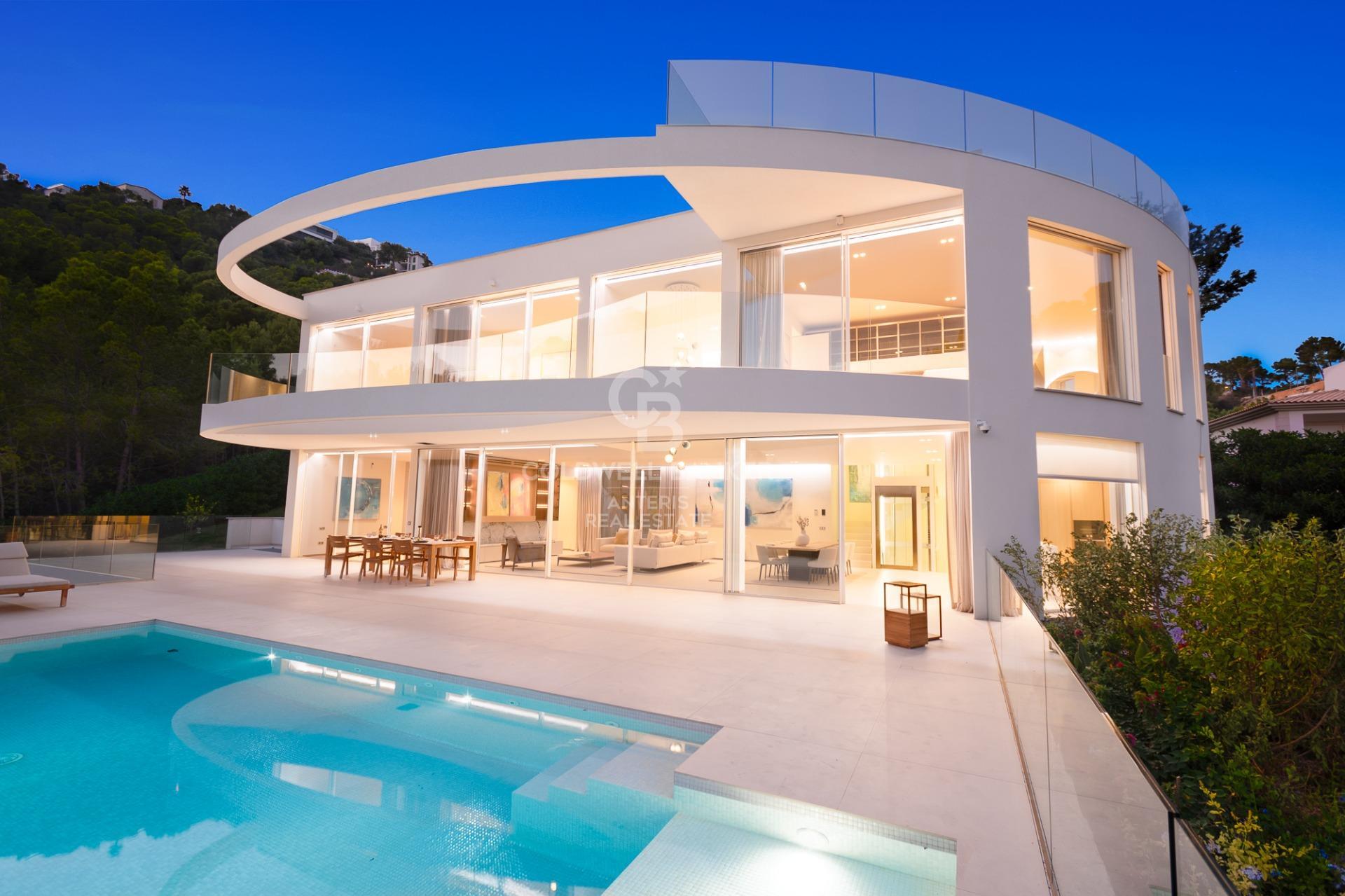 Chalet moderno en Port Andratx con vistas al puerto