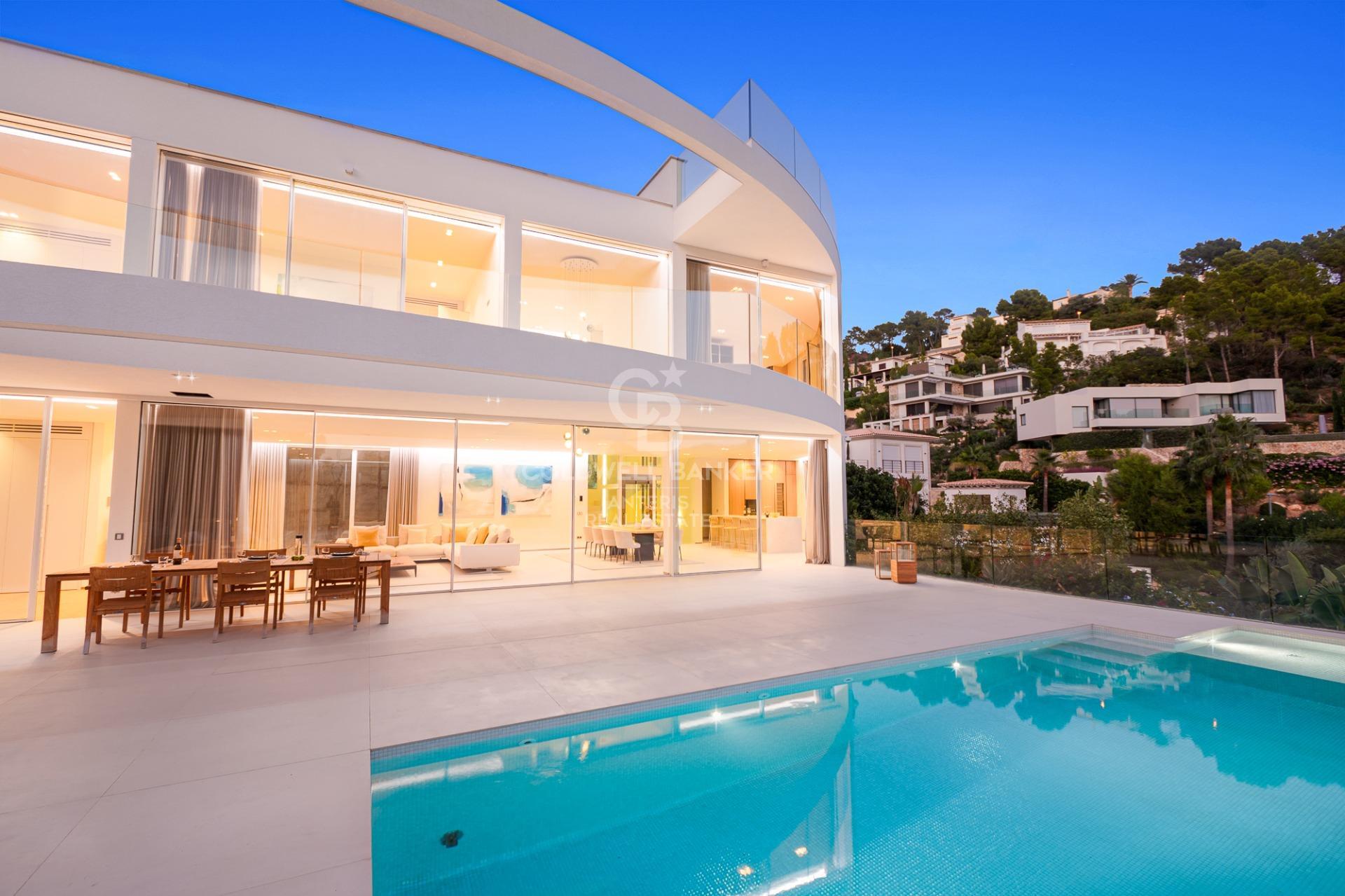 Chalet moderno en Port Andratx con vistas al puerto