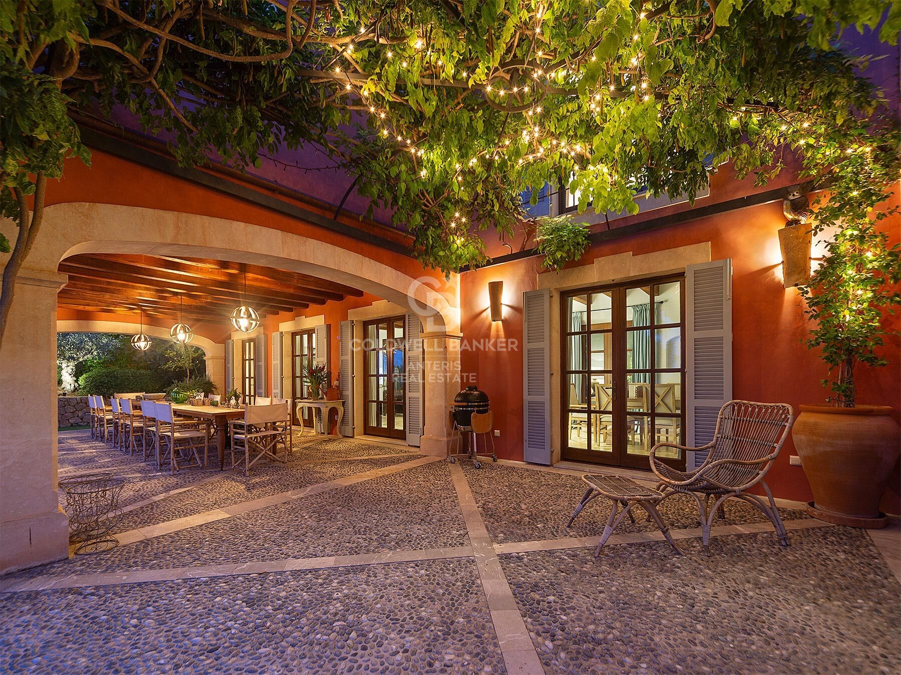 Impresionante propiedad rural con apartamento de invitados y permiso de alquiler vacacional cerca de